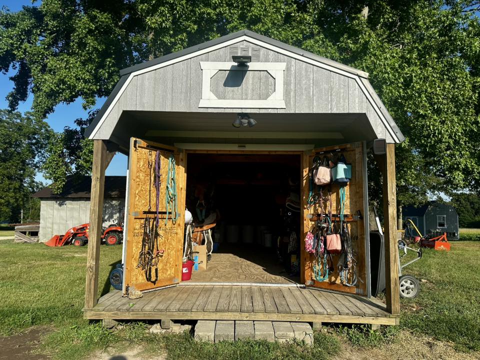 Tack and Feed Barn