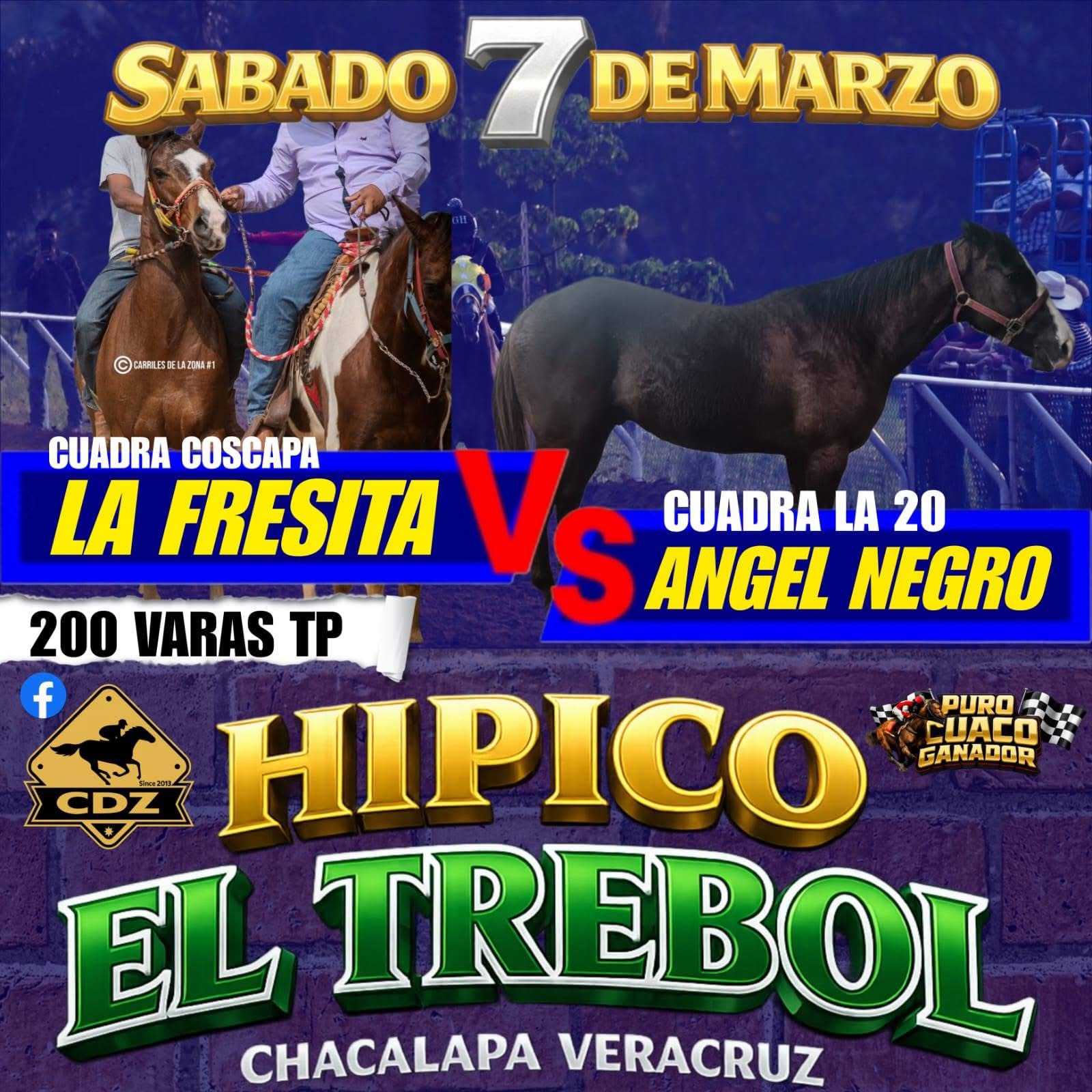 LA FRESITA VS ANGEL NEGRO🍀