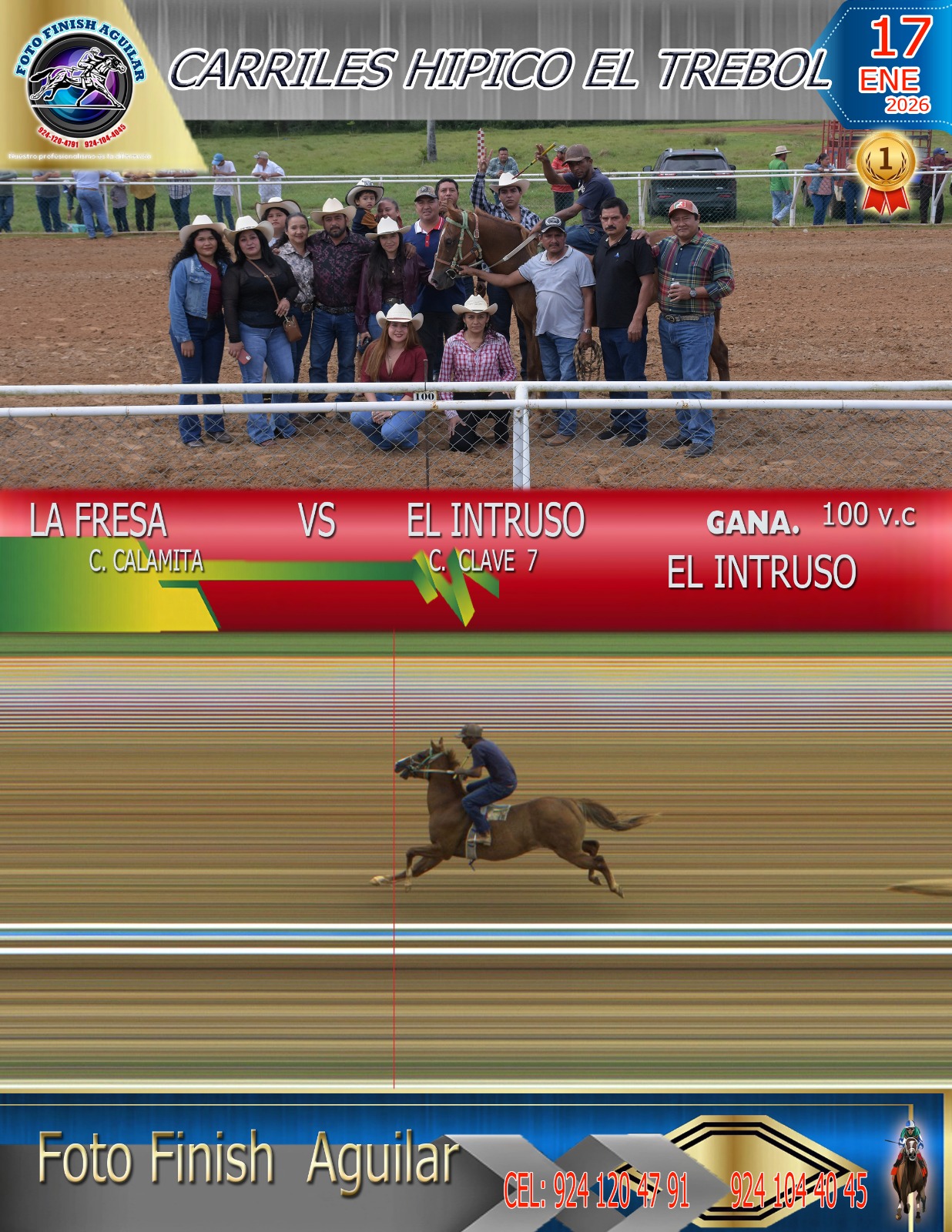 🏇🥁INTRUSO🍀📍🎶100🏇VRS