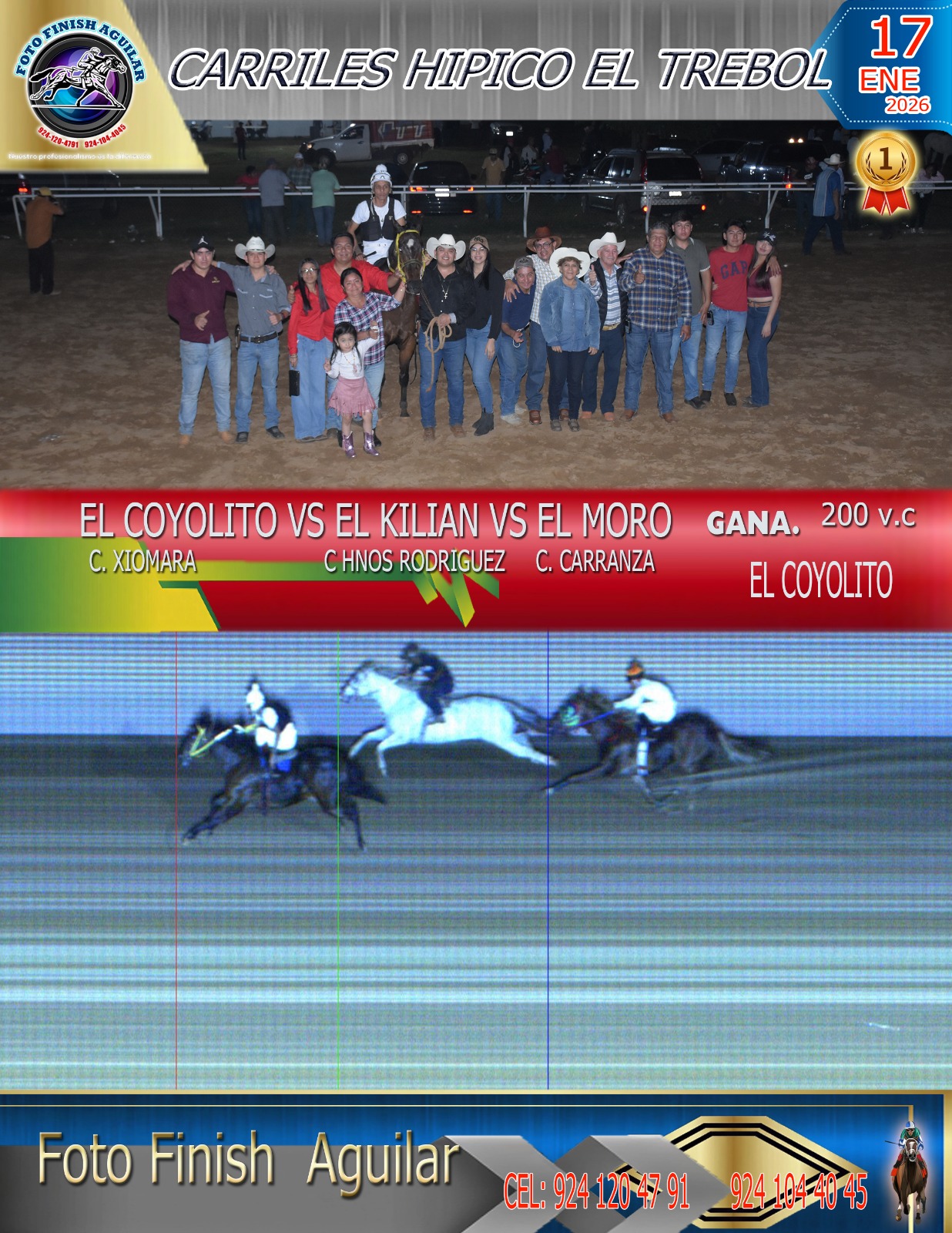 🎶📍🍀EL COYOLITO📸🏇200VRS