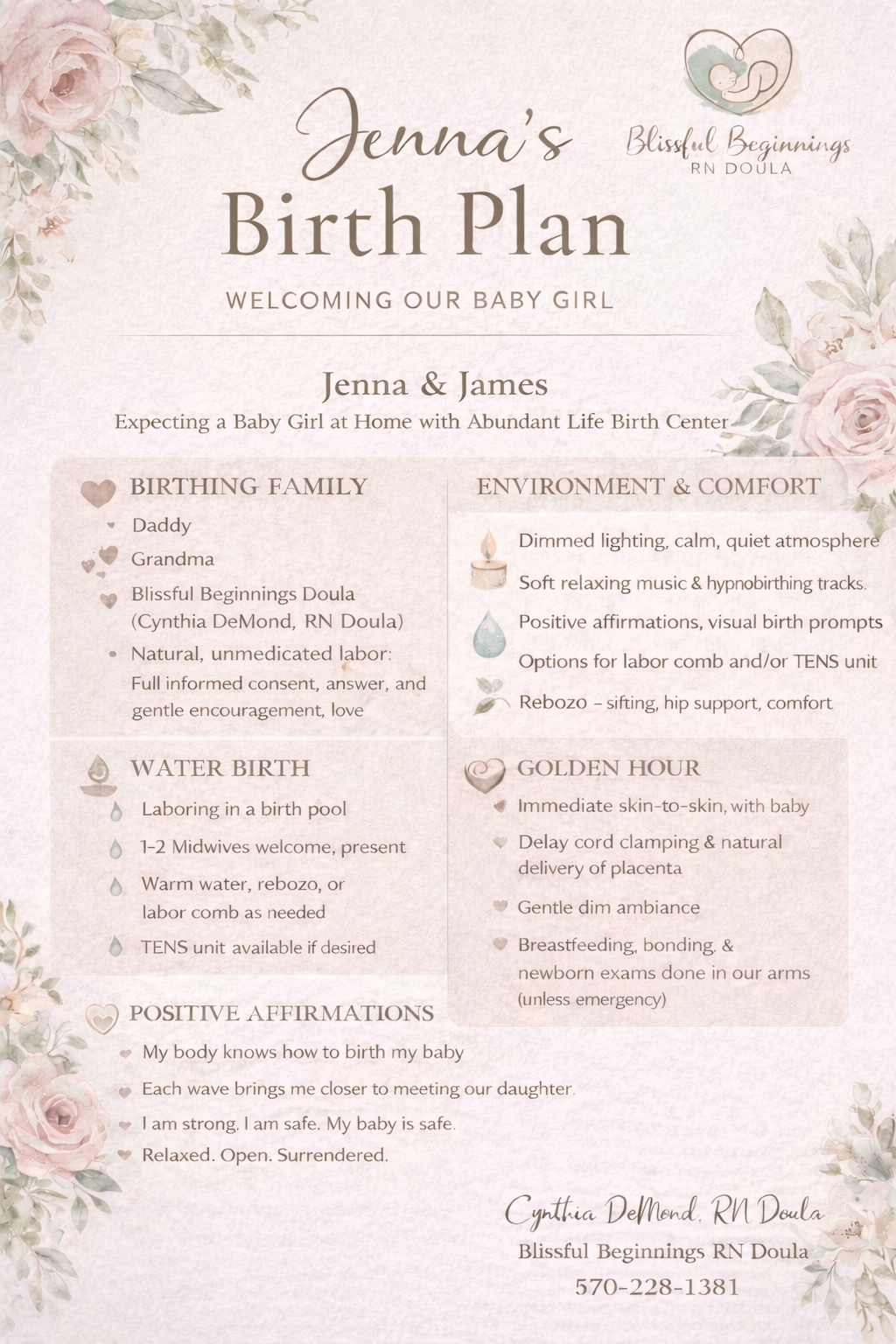 Blissful Beginnings RN Doula's image