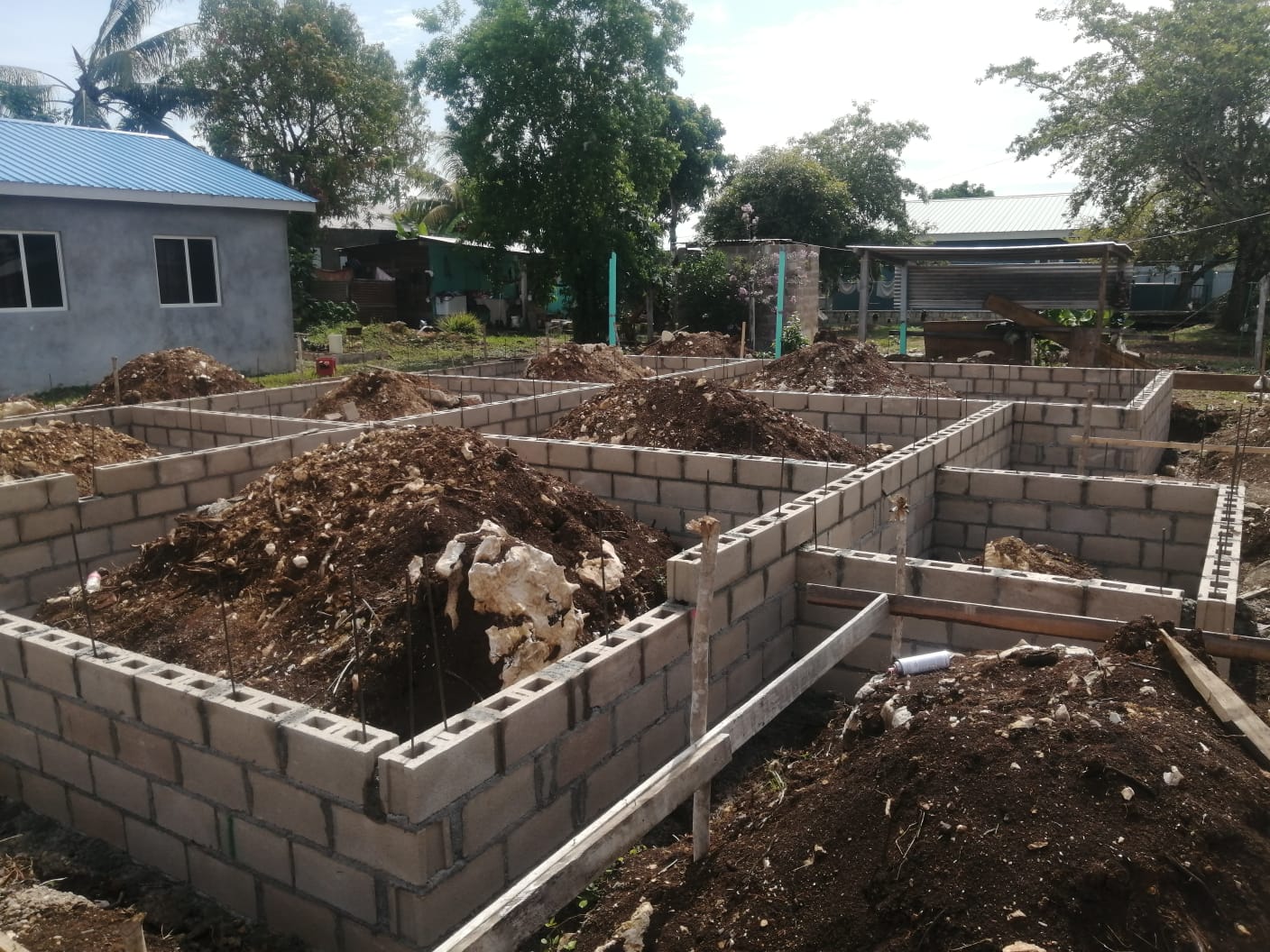 Medium sized home built for a Client in Belmopan City