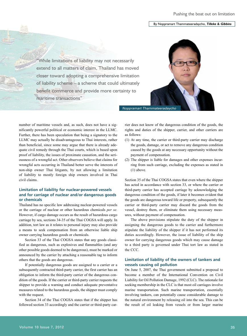 Noppramart Shipping Maritime Insurance Lawyer Thailand's image