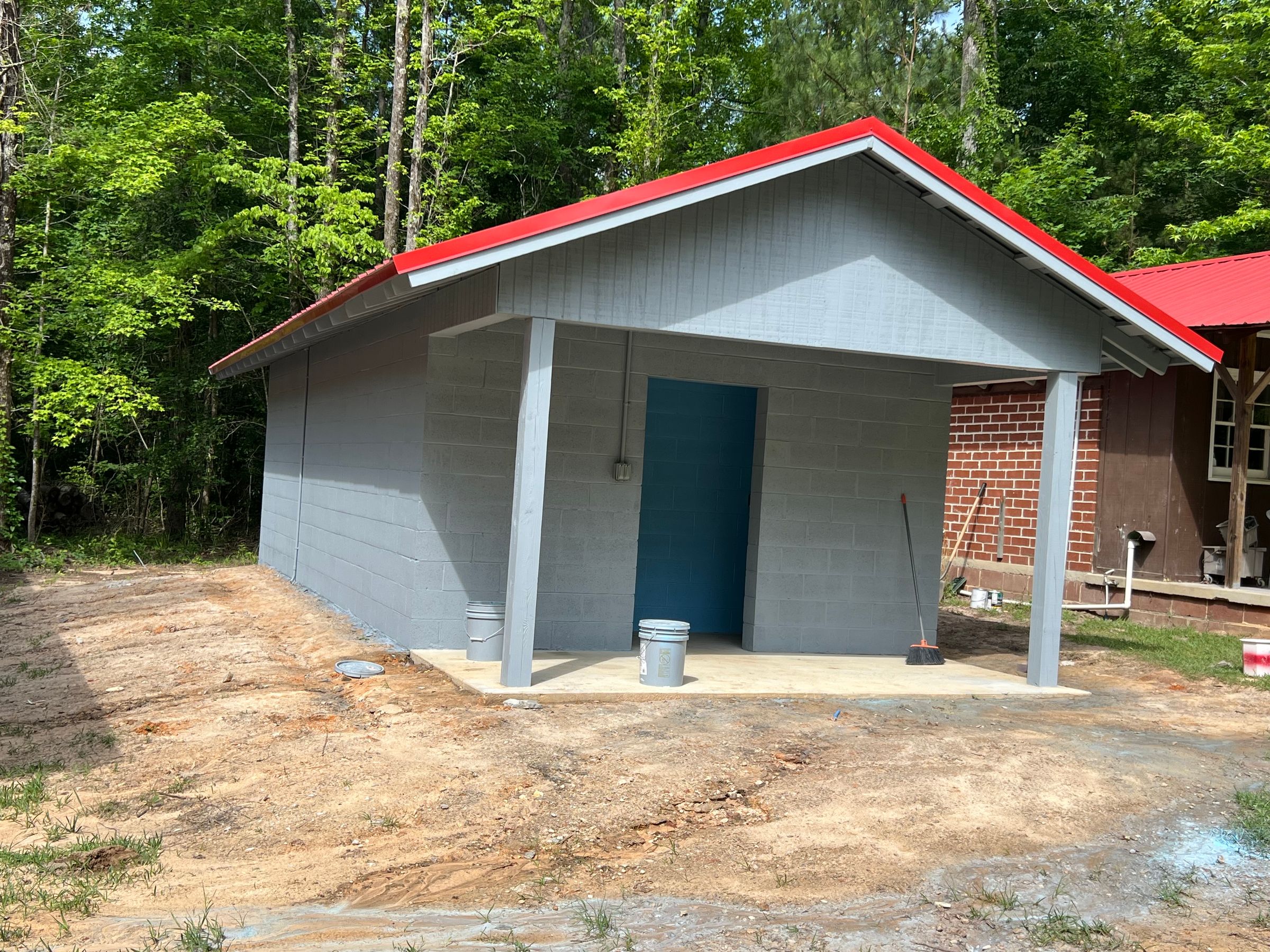 Painting, Metal Roof, Construction