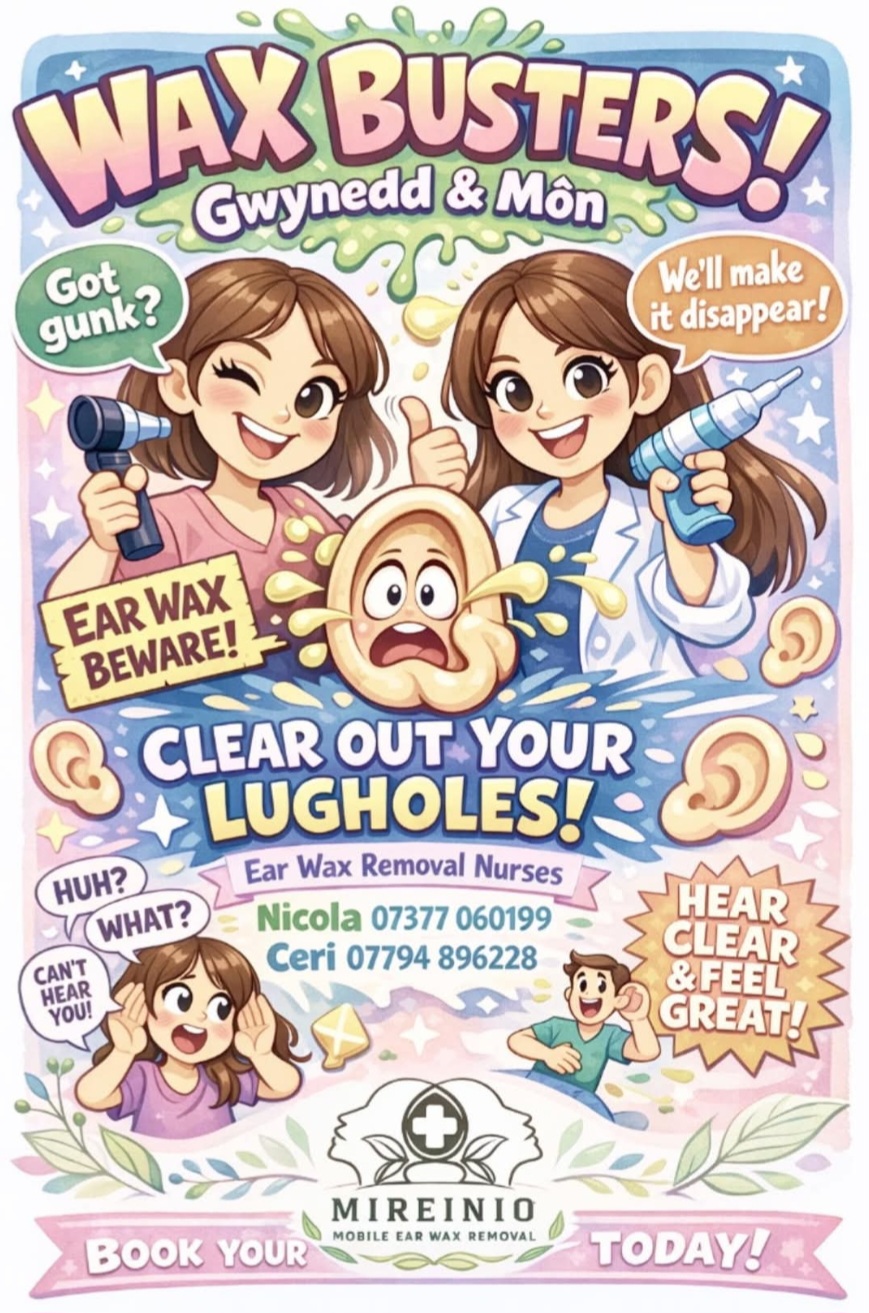 Mobile ear wax removal service 