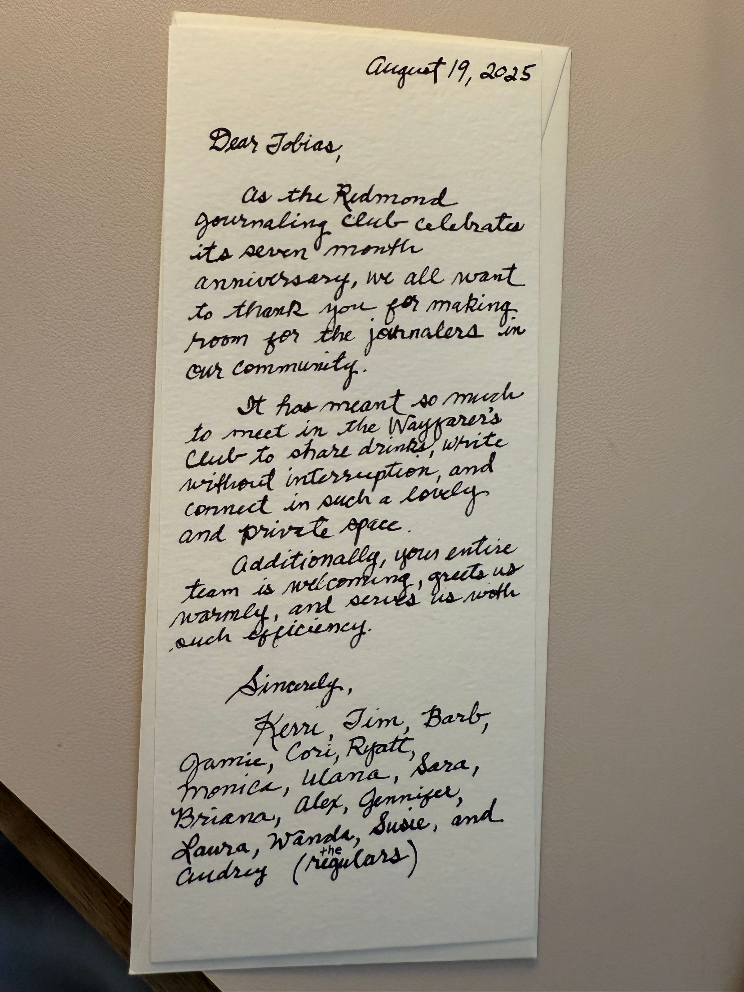 Redmond Journaling Club's image