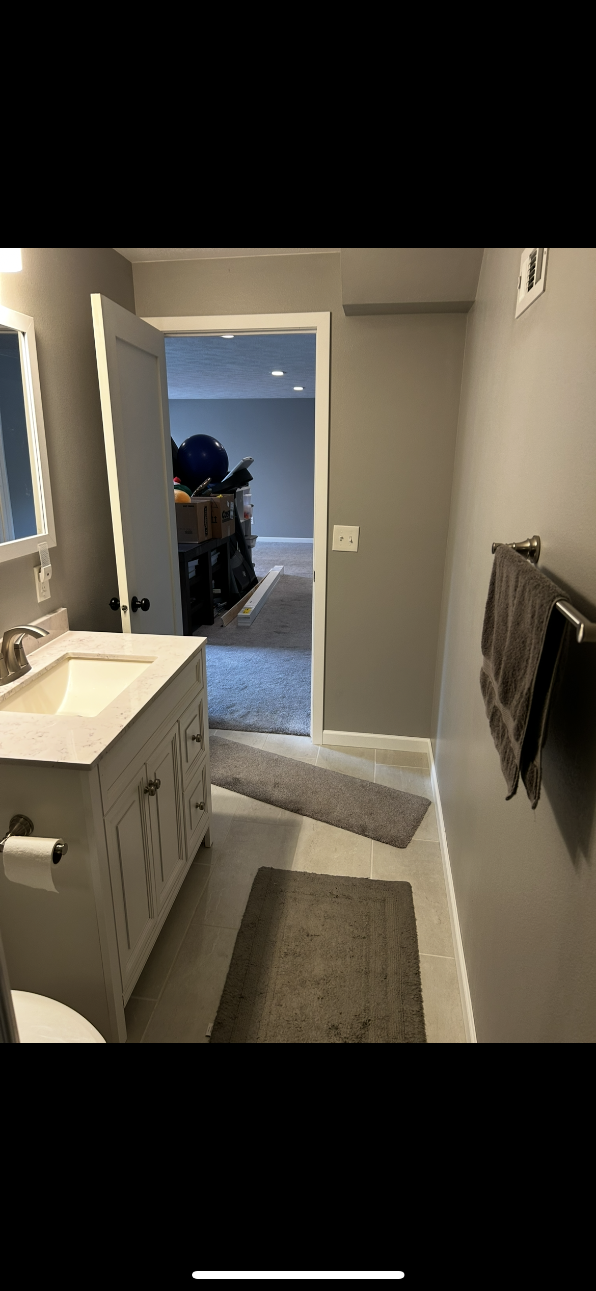 New updated door casings and baseboards