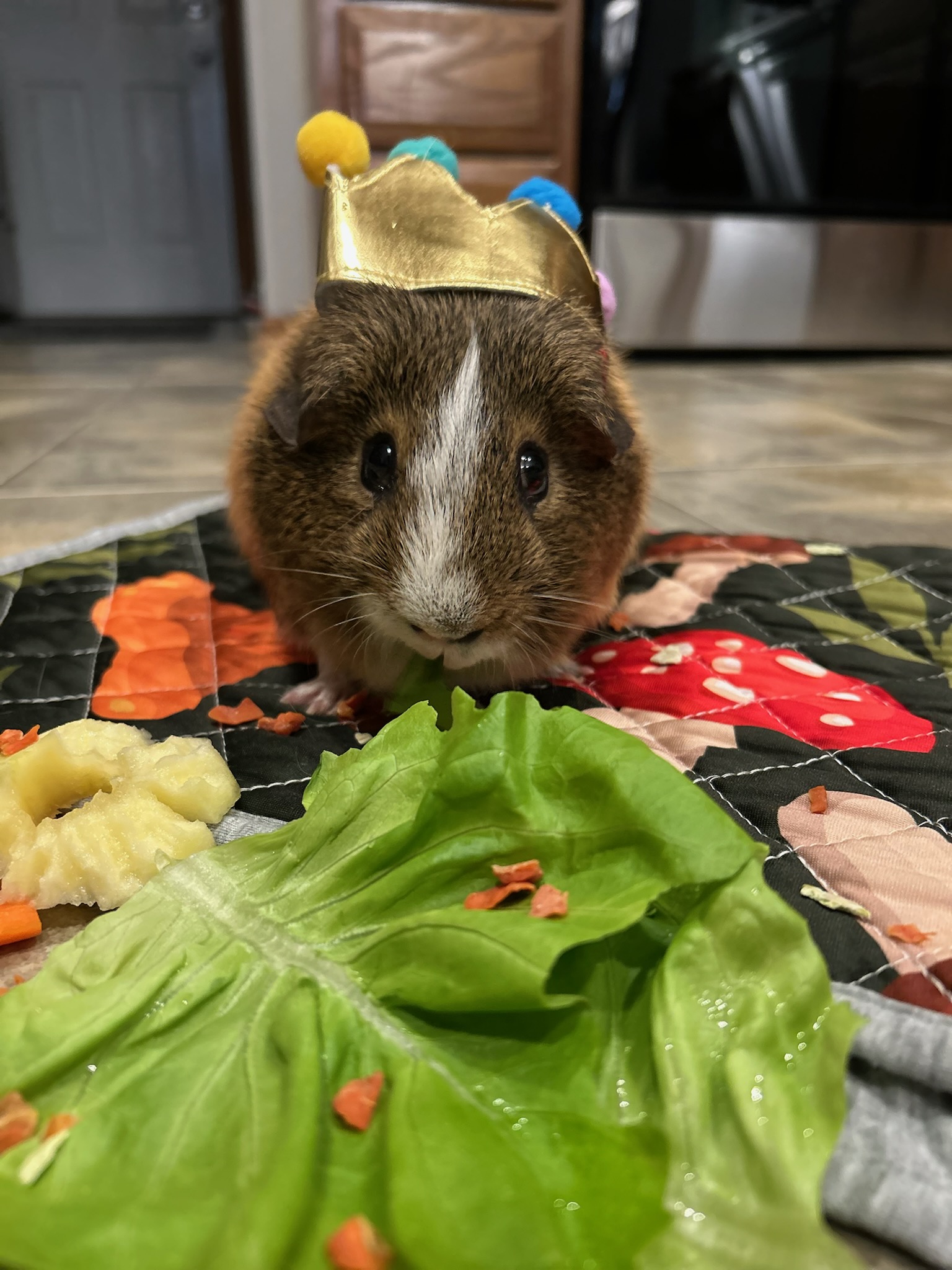 Billy says, "Fetch me my lettuce, peasant"!