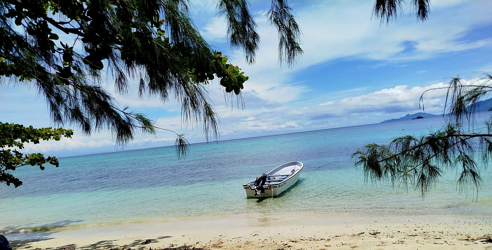 Namo Beach -A little beach with beautiful snorkeling right in front.