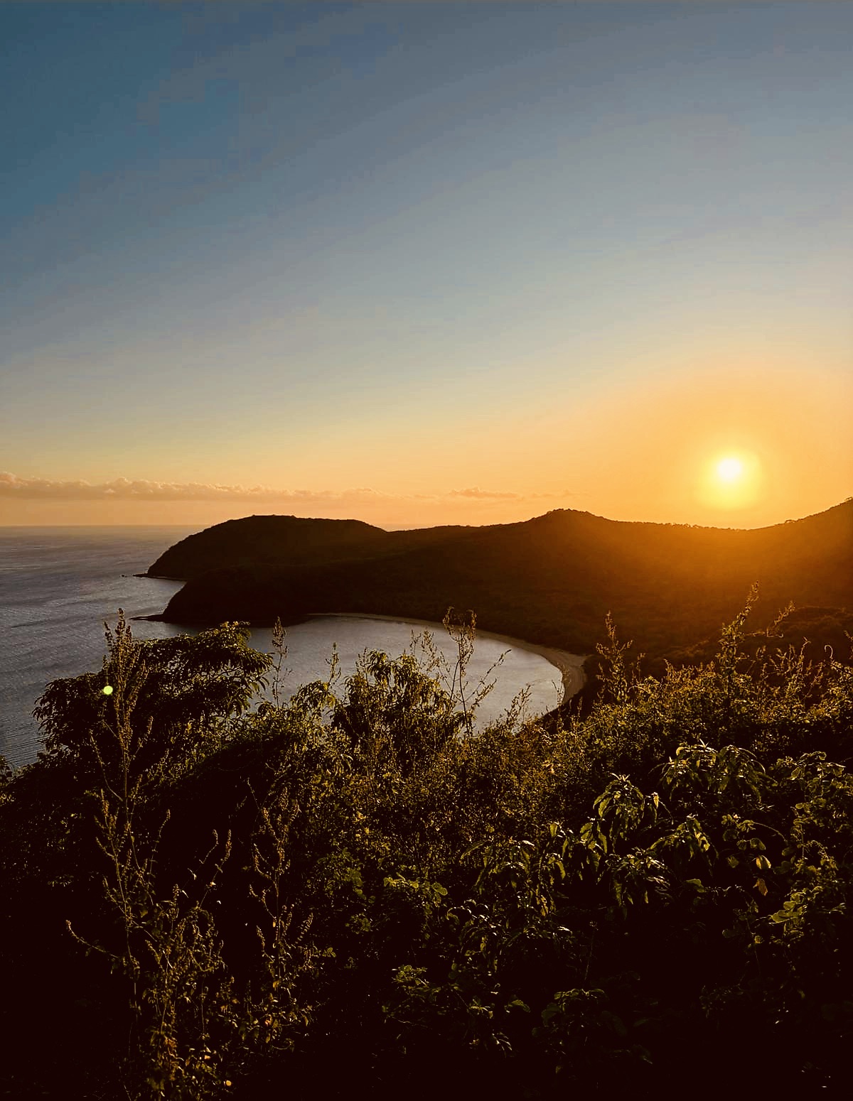 Sunet from Namo Hilltop