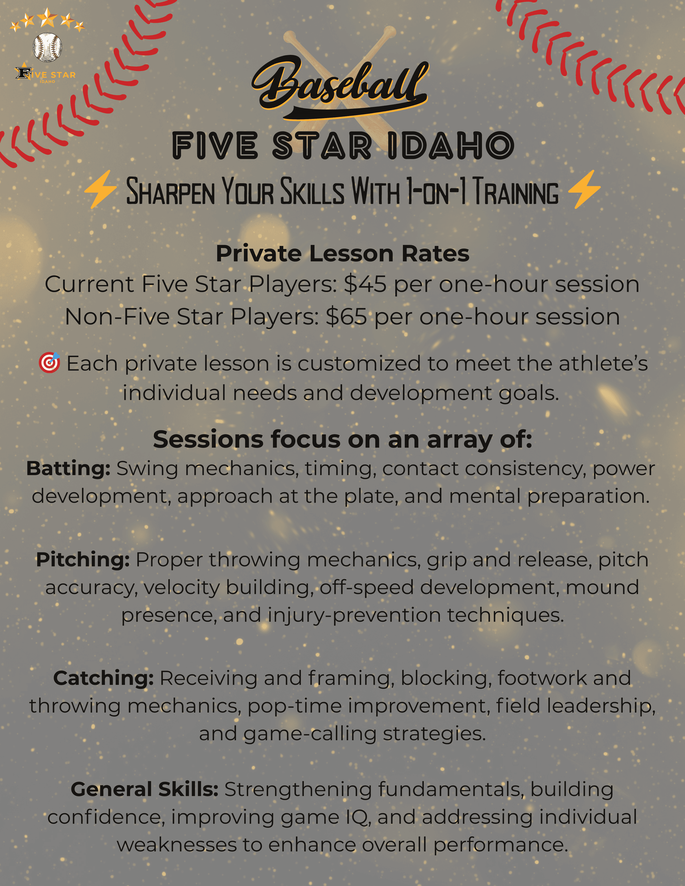Five Star Baseball Idaho's image