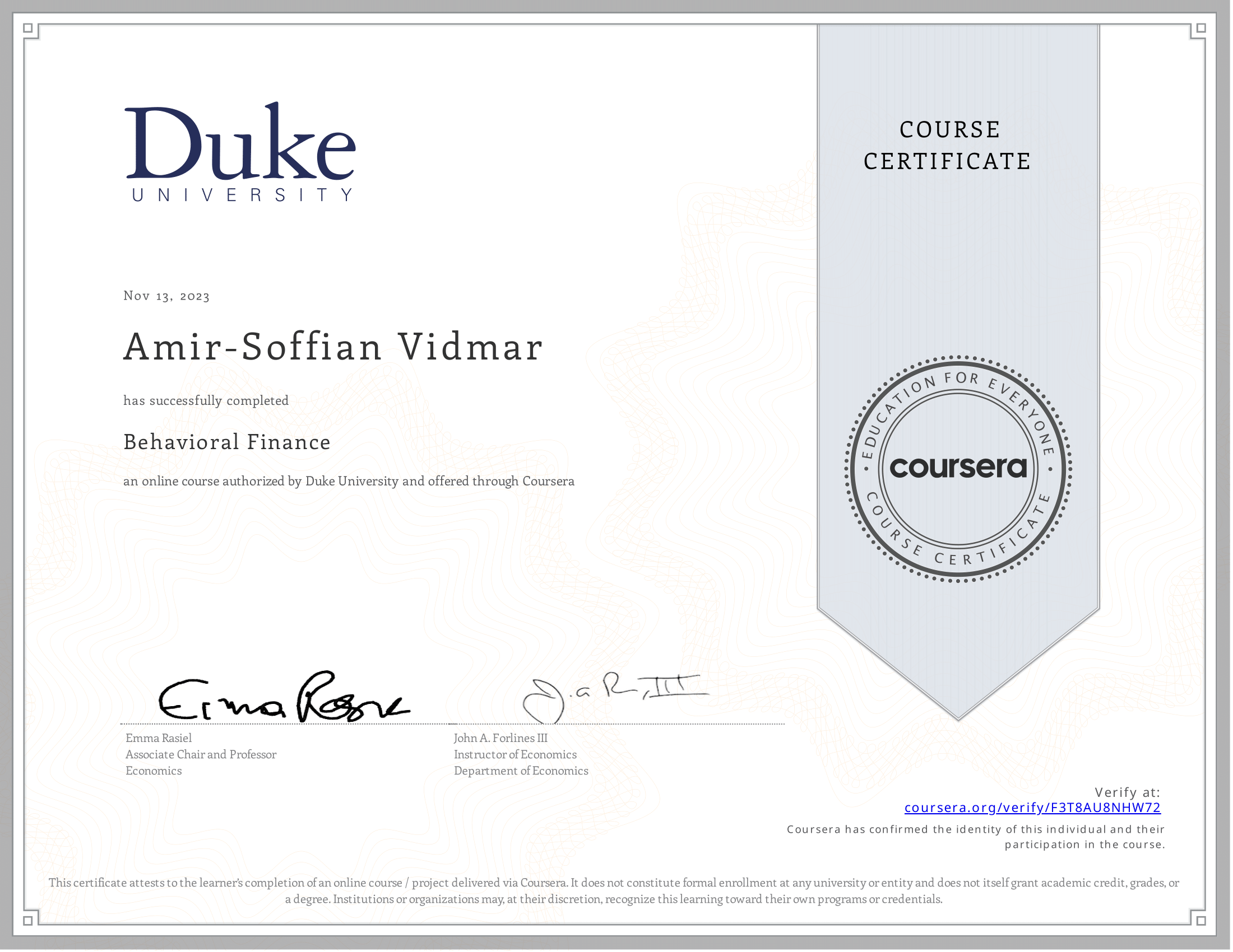 Vidmar Capital's image