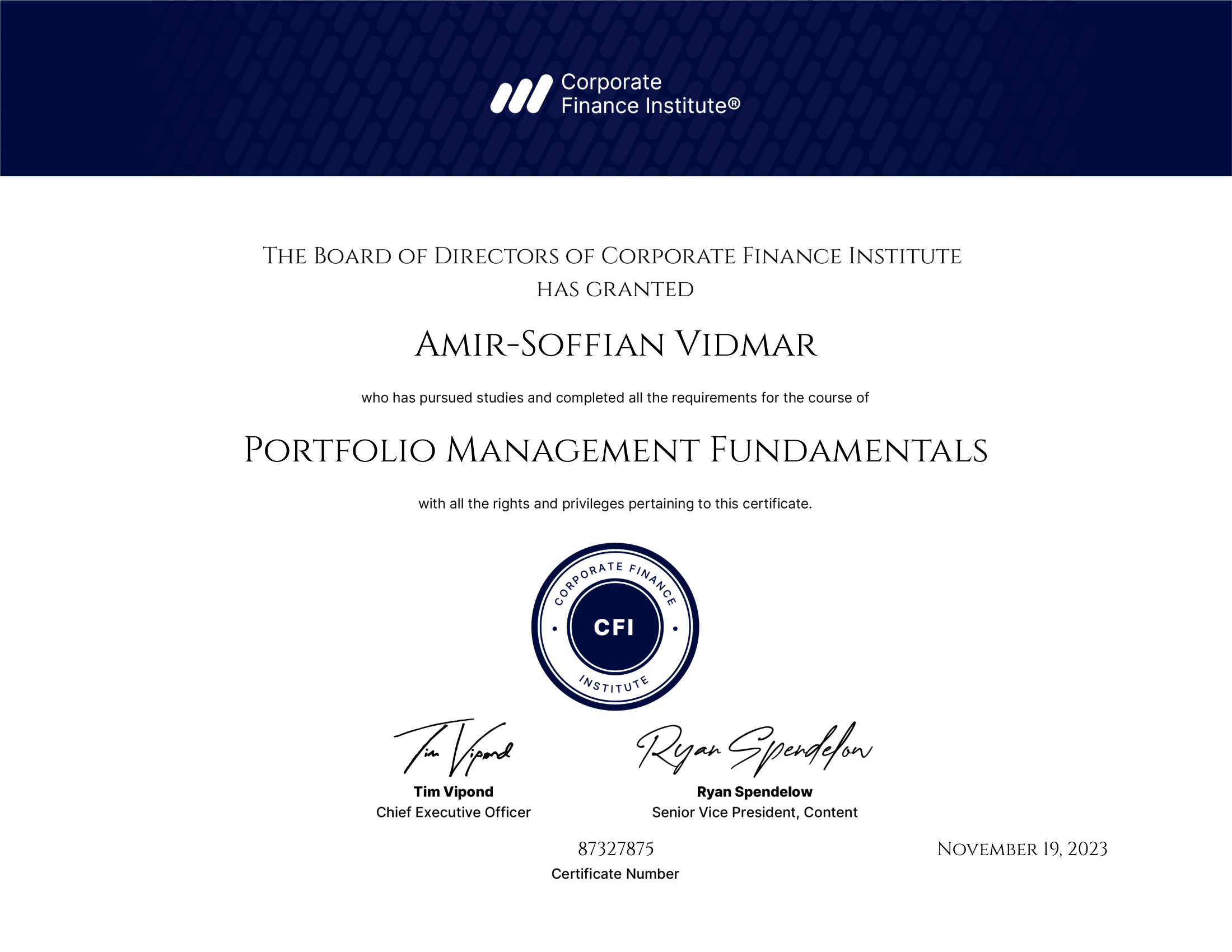 Vidmar Capital's image