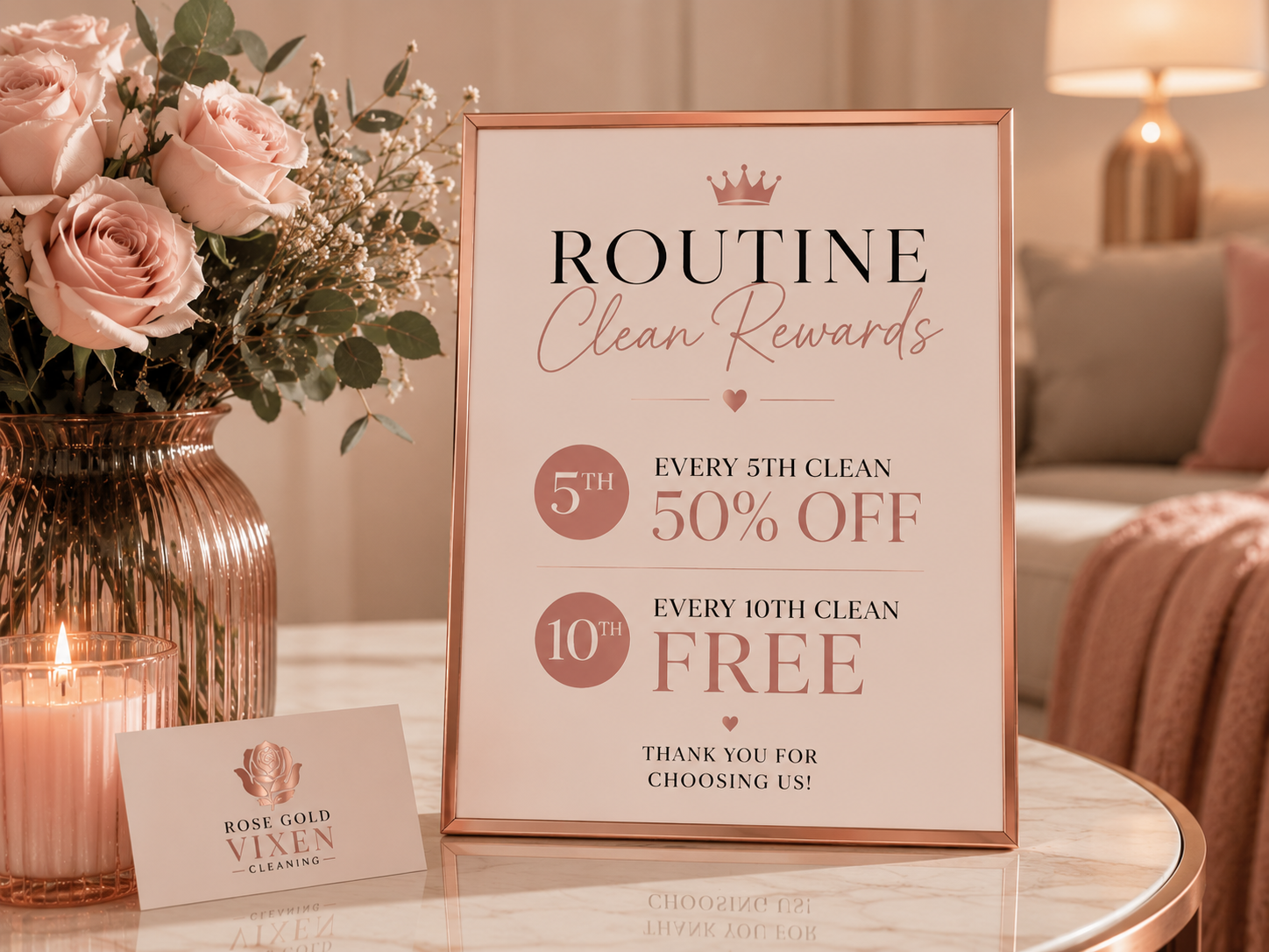 RoseGold Vixen Cleaning's image