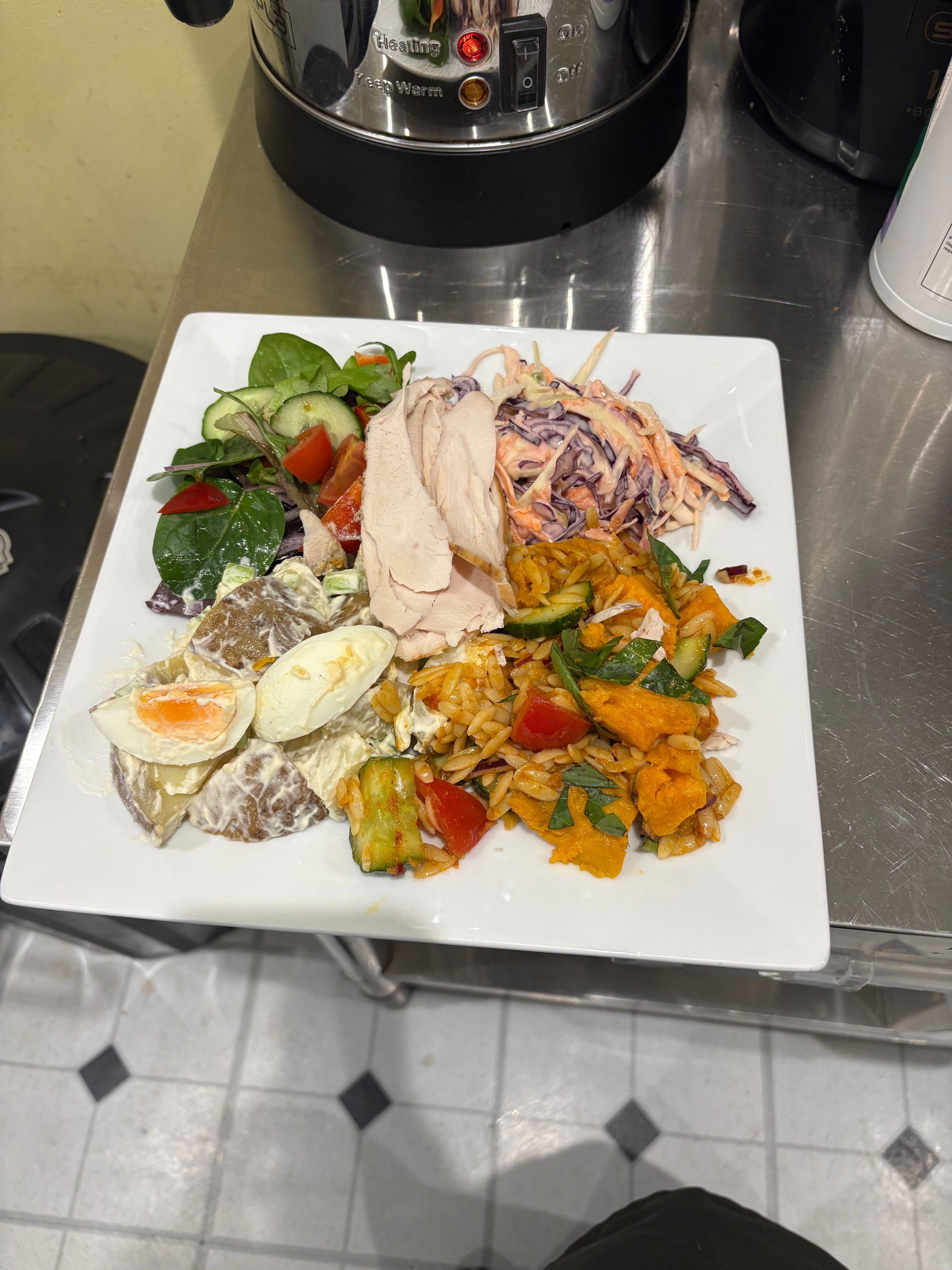 We have options for gluten free dairy free and vegan too please ask.