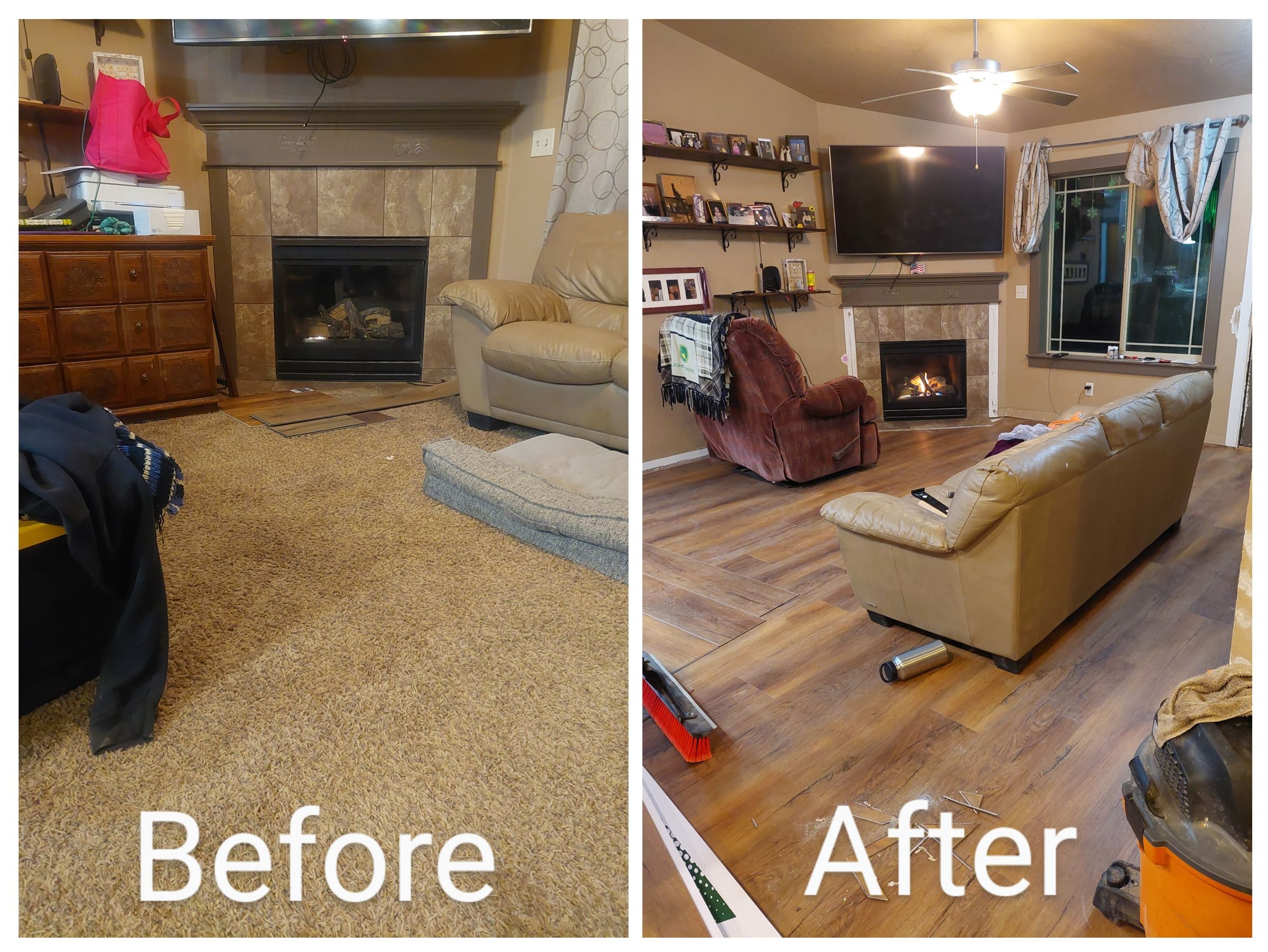 Floating LVP Flooring