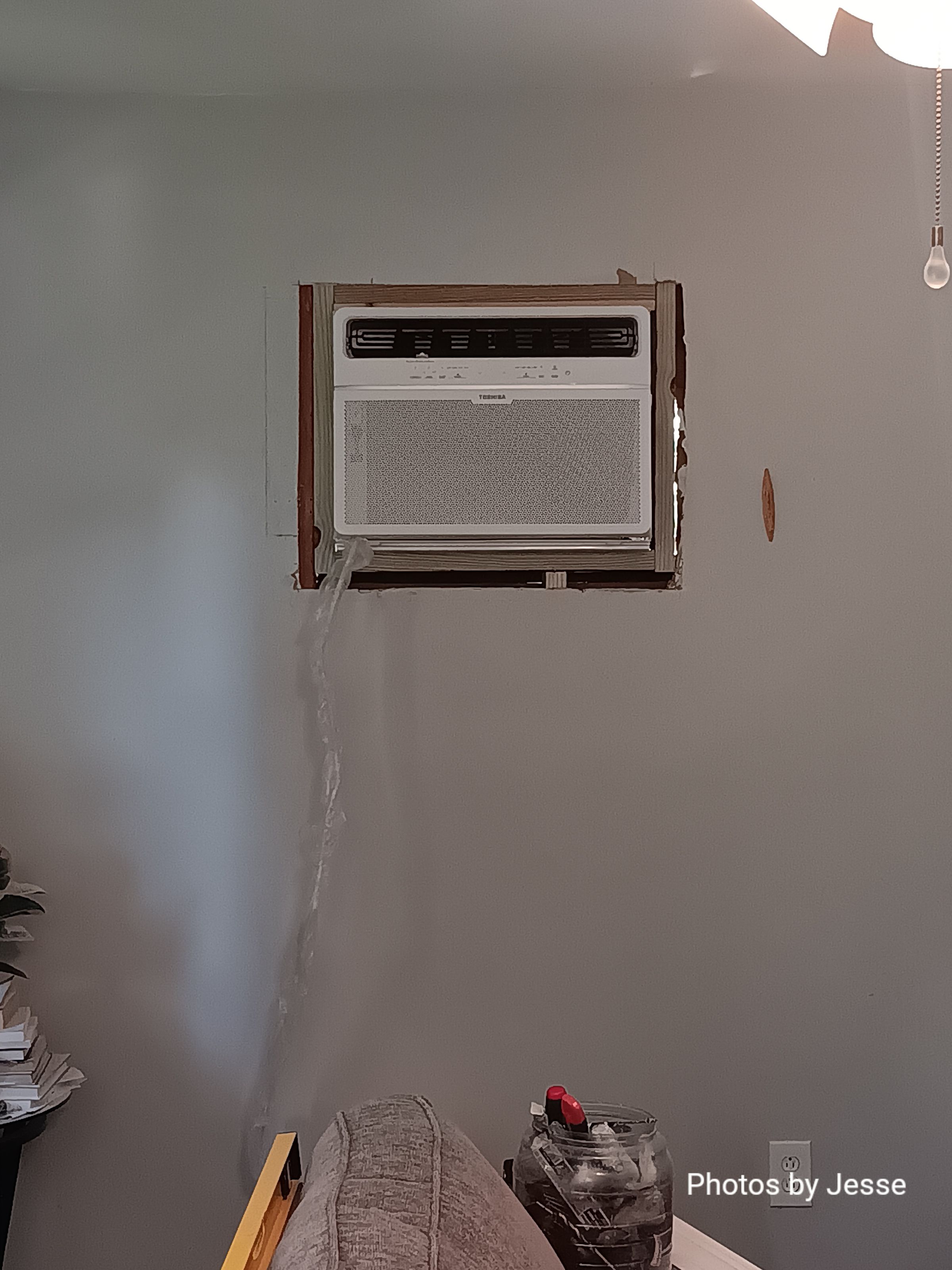 New A/C in wall 3