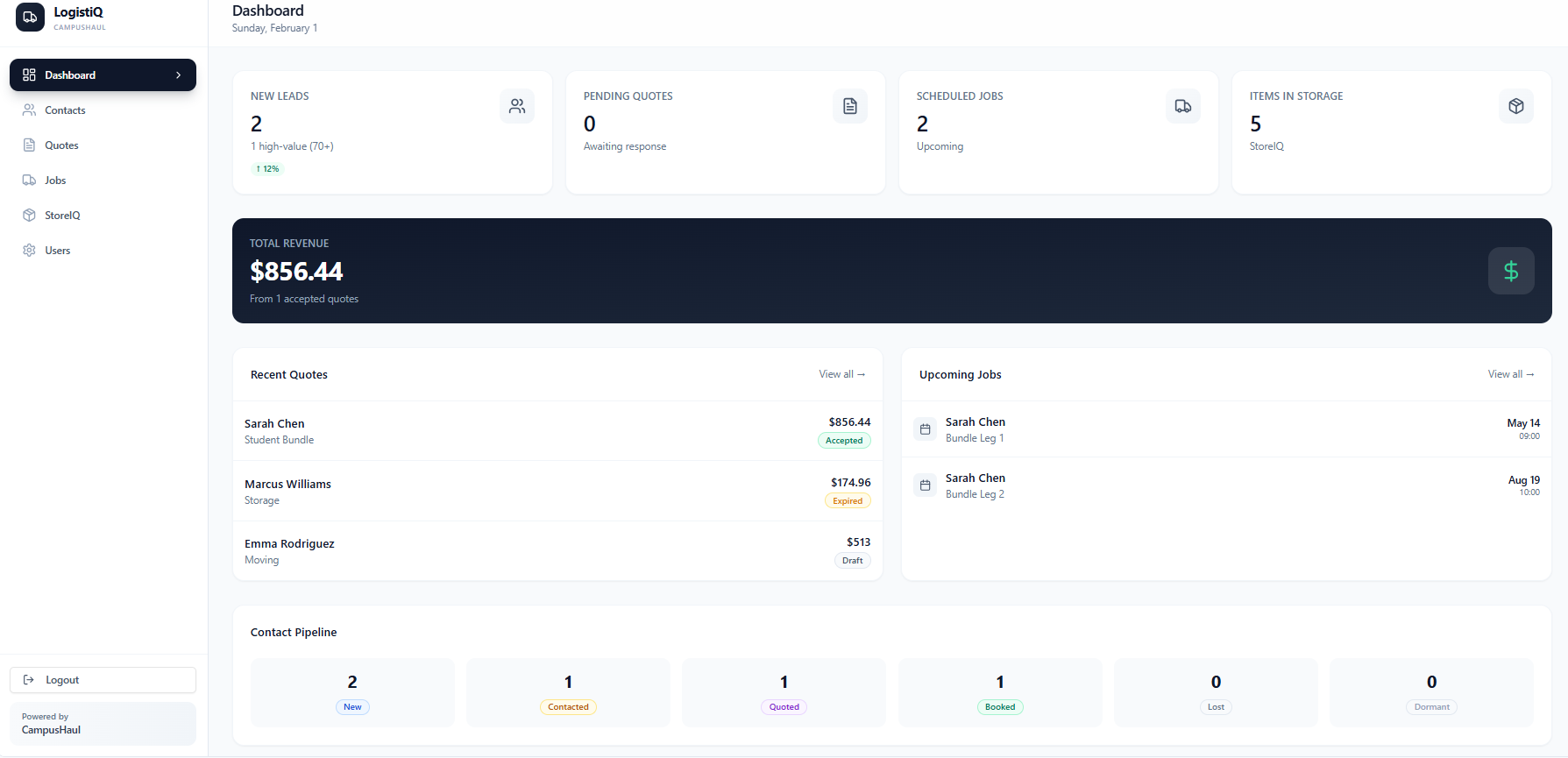 CampusCare Logistics | Storage, Inventory & Moving Solutions's image