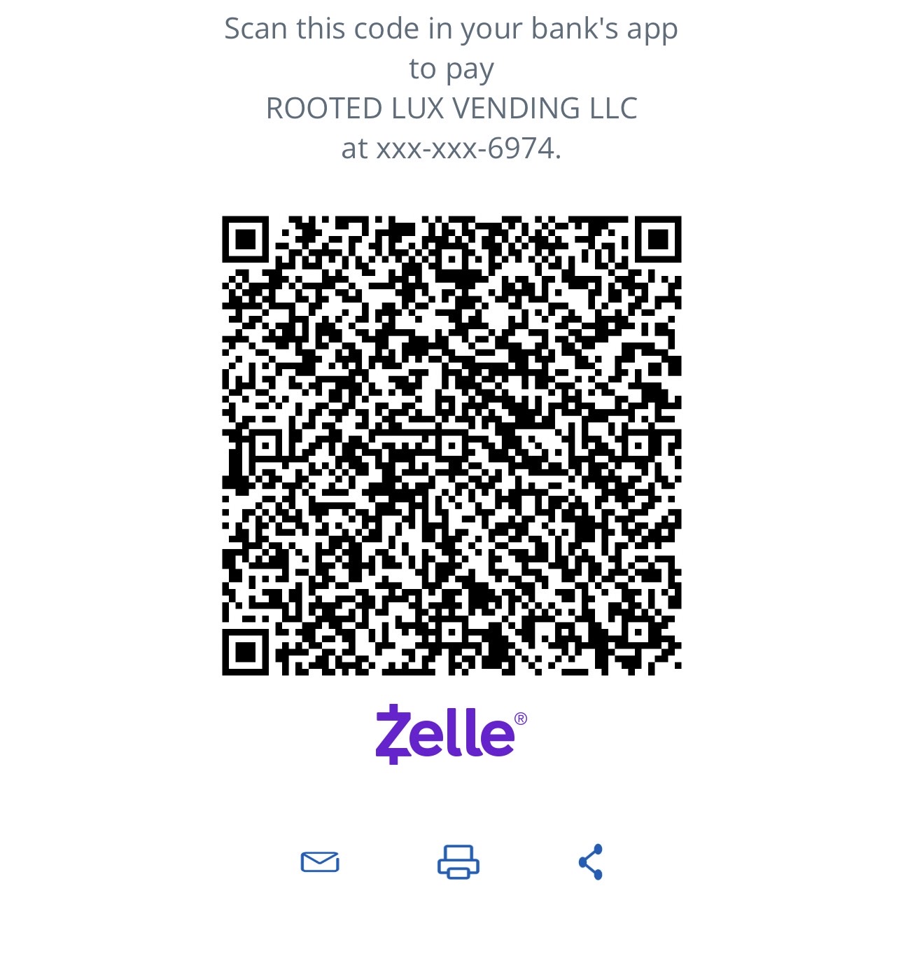 Rooted Lux Vending LLC's image