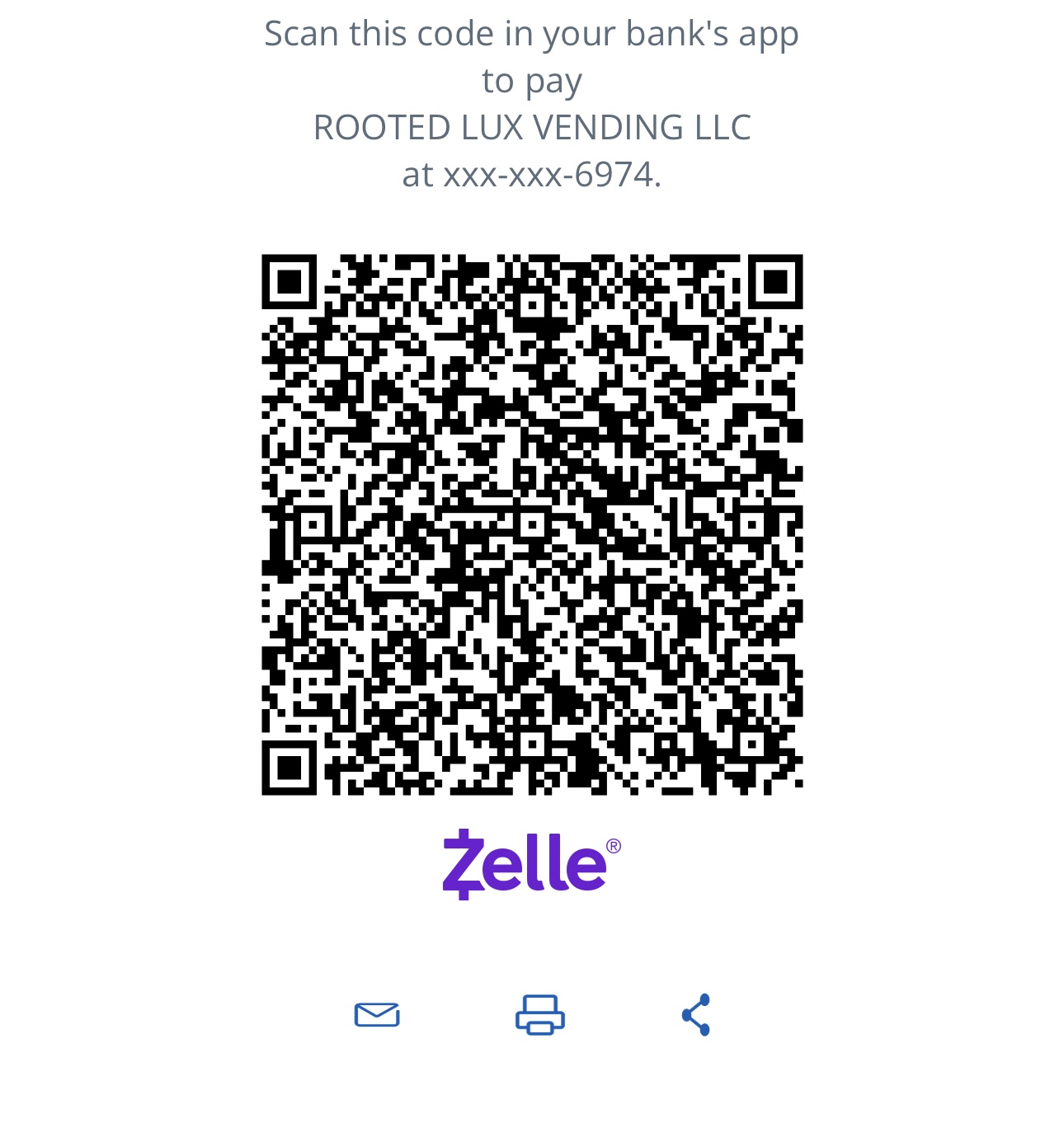 Rooted Lux Vending LLC's image