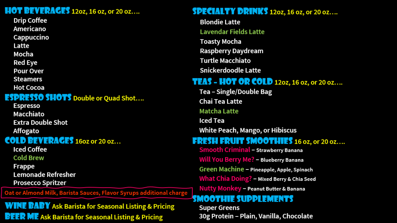 Beverages