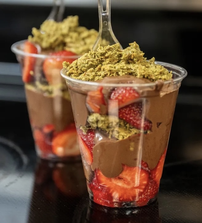 Dubai Chocolate Fruit Cup