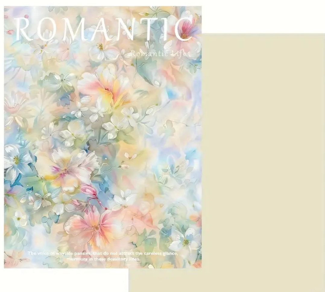 Wrapping Art Paper - Romantic