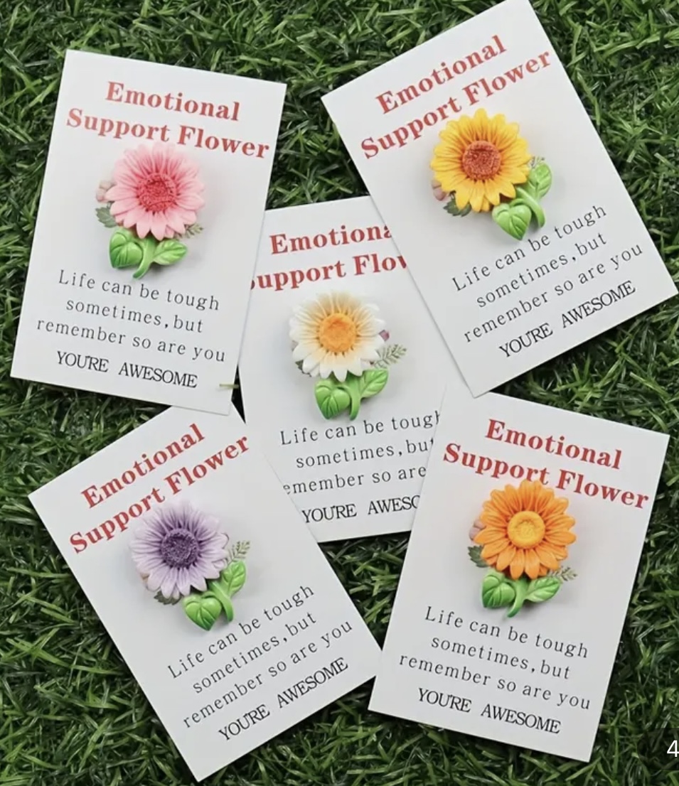 Emotiobal Support Flower