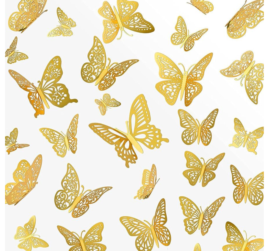 Foil Butterflies