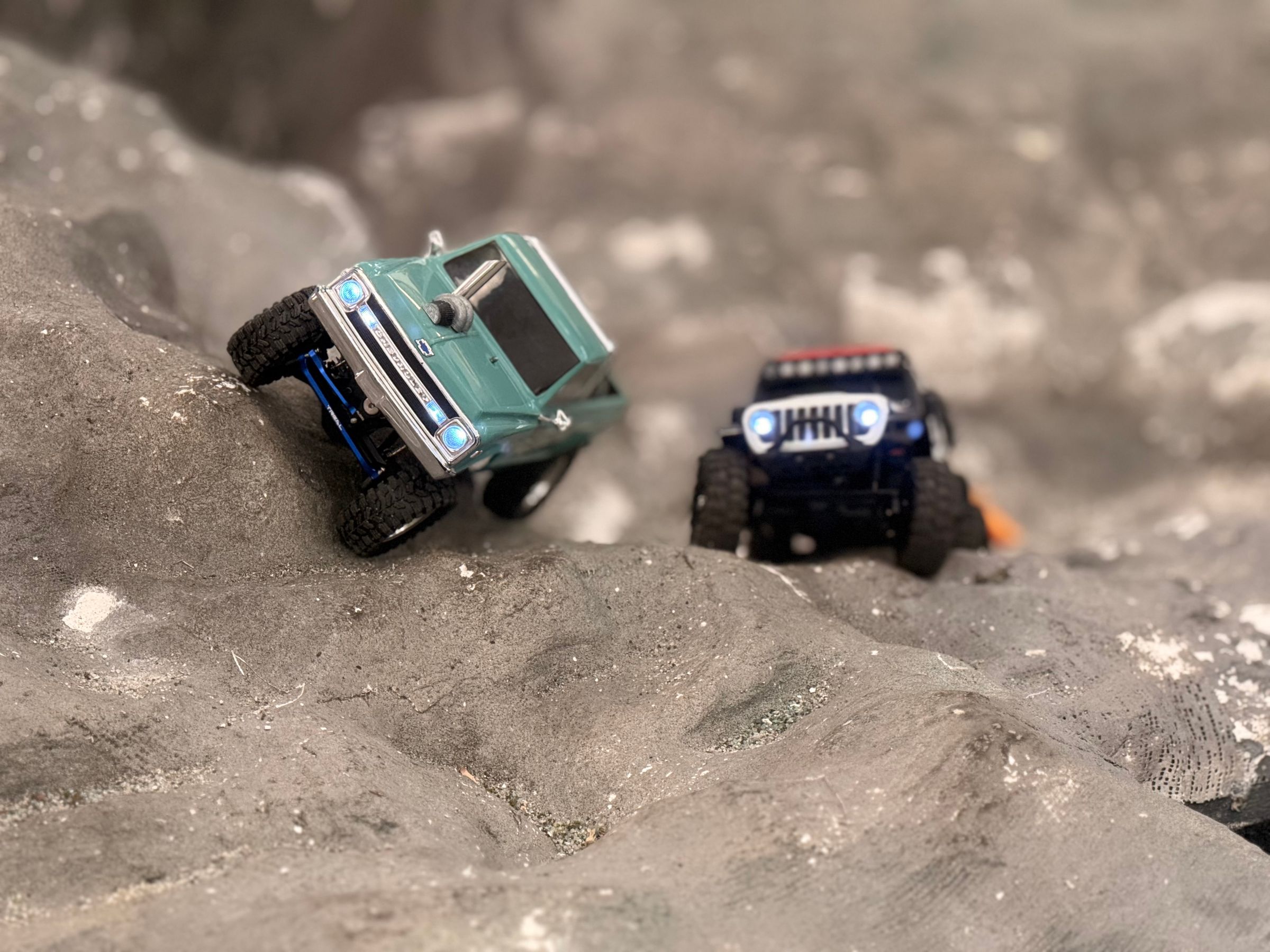 Trailing with new people 