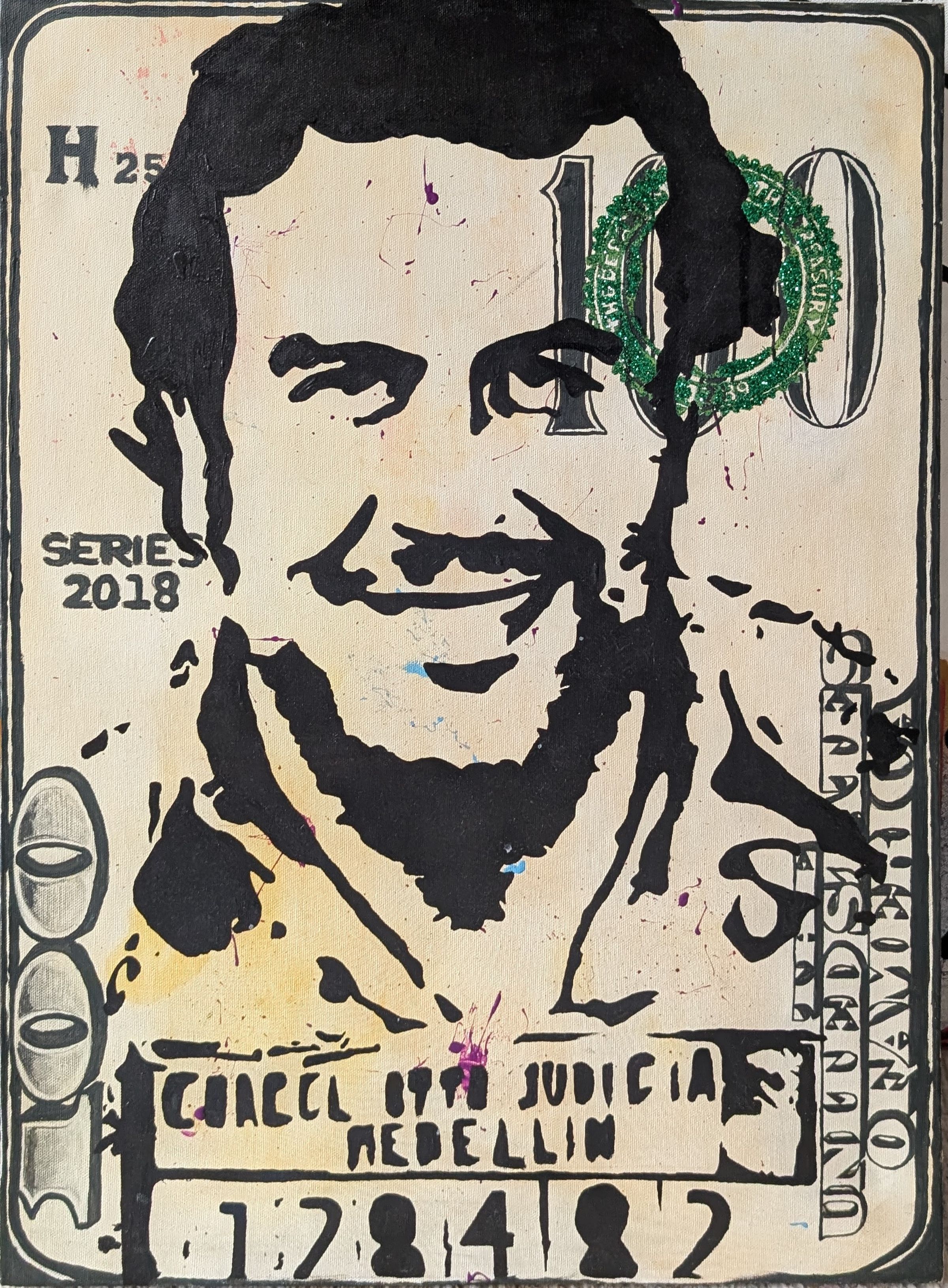 PABLO ESCOBAR (PLATA Y PLOMO) ORIGINAL PIECE 