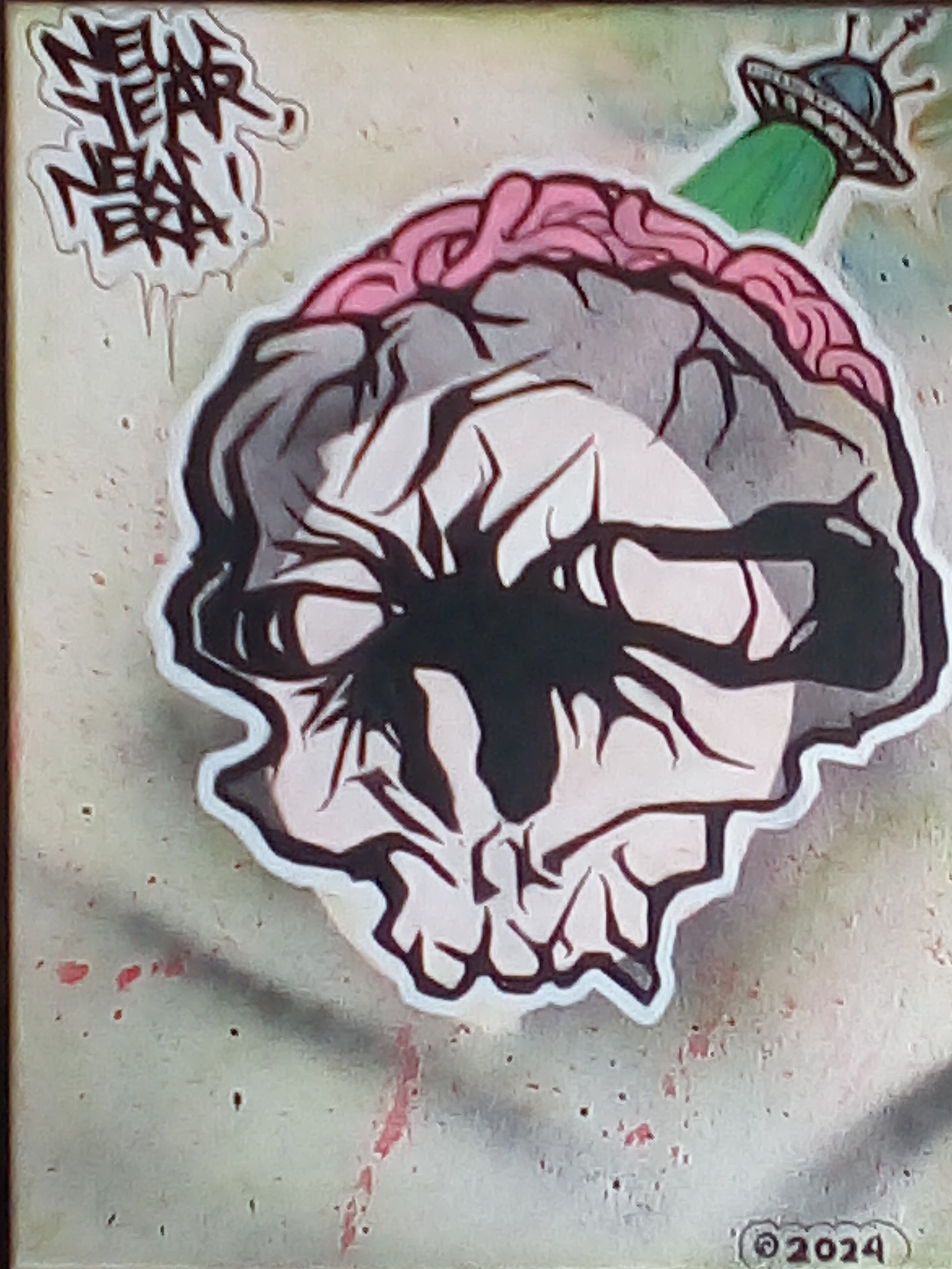 SKULL STAMP ORIGINAL PIECE