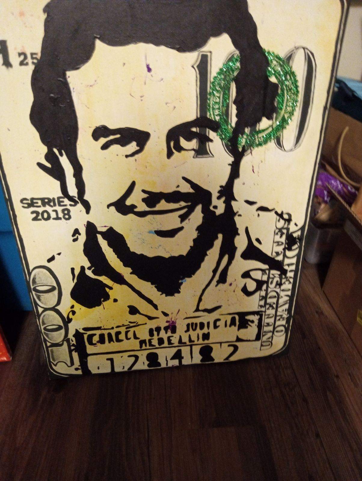 PABLO ESCOBAR (PLATA O PLOMO) ORIGINAL PIECE