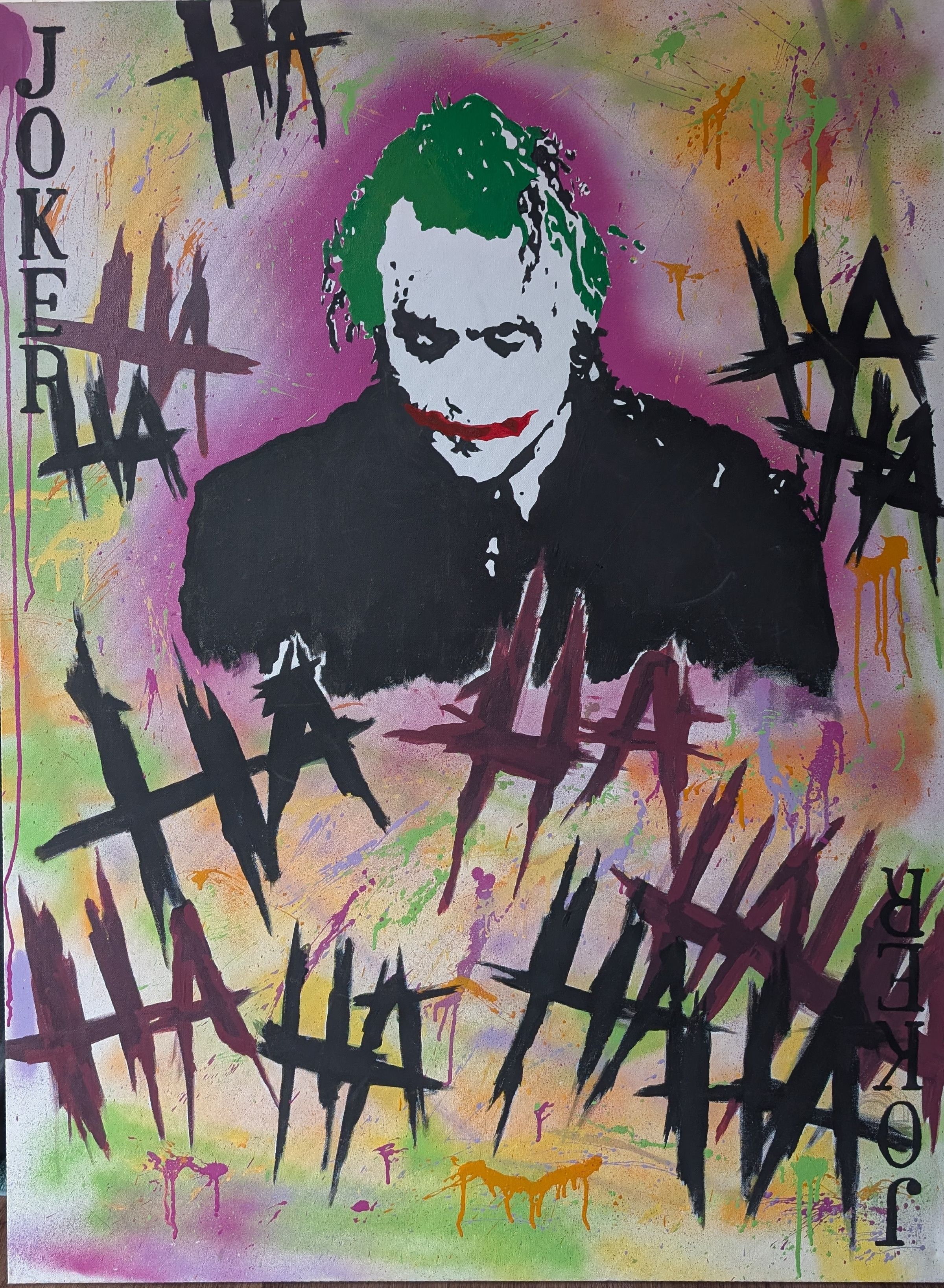 THE JOKER (HA HA HA) ORIGINAL PIECE 