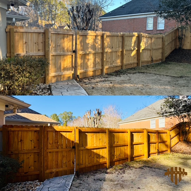 Fence stain (Natural) Columbus, GA