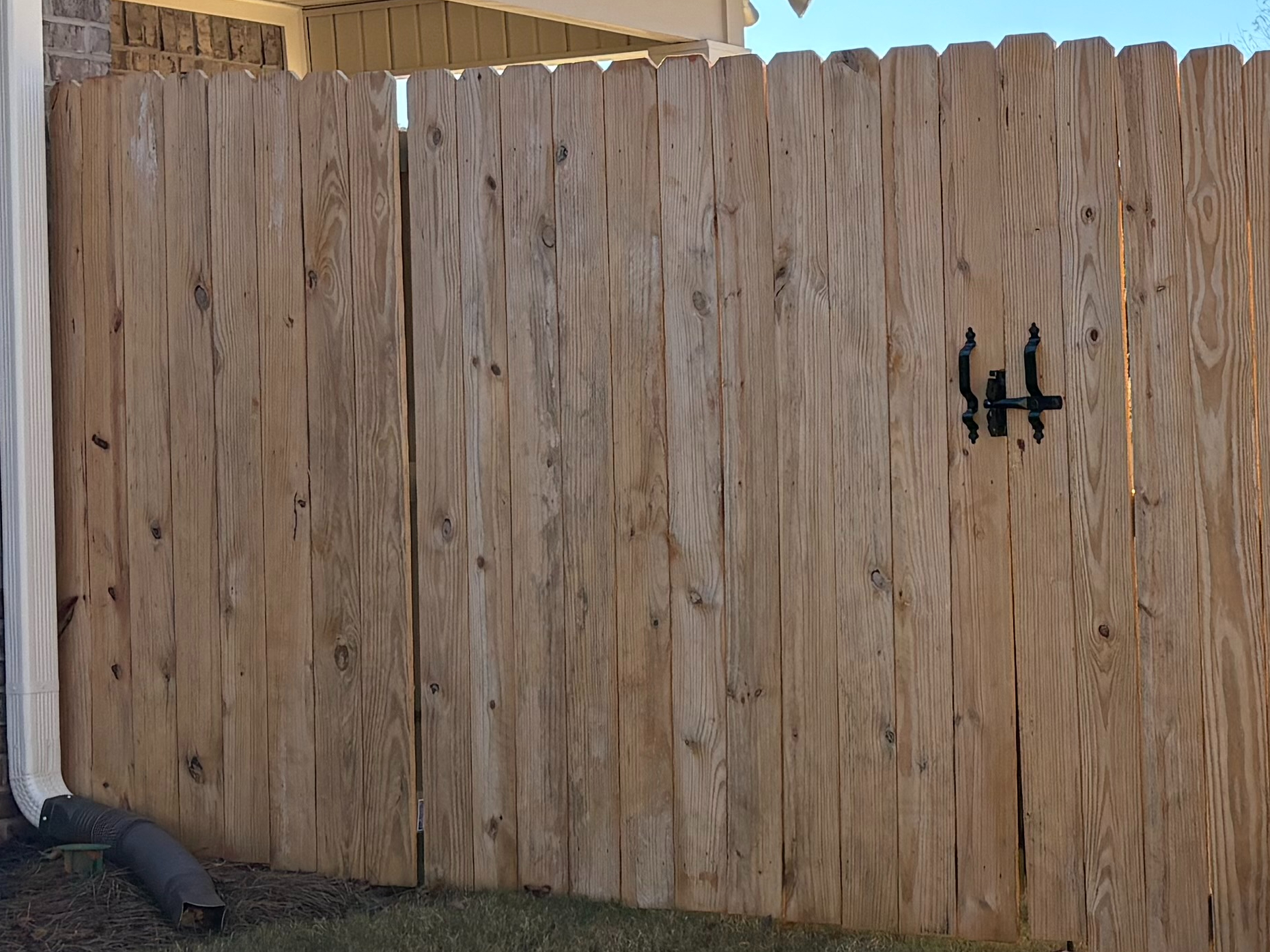 Under a year old showing mold