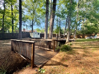Deck, fence and bridge stained & sealed (Walnut) Columbus, Ga