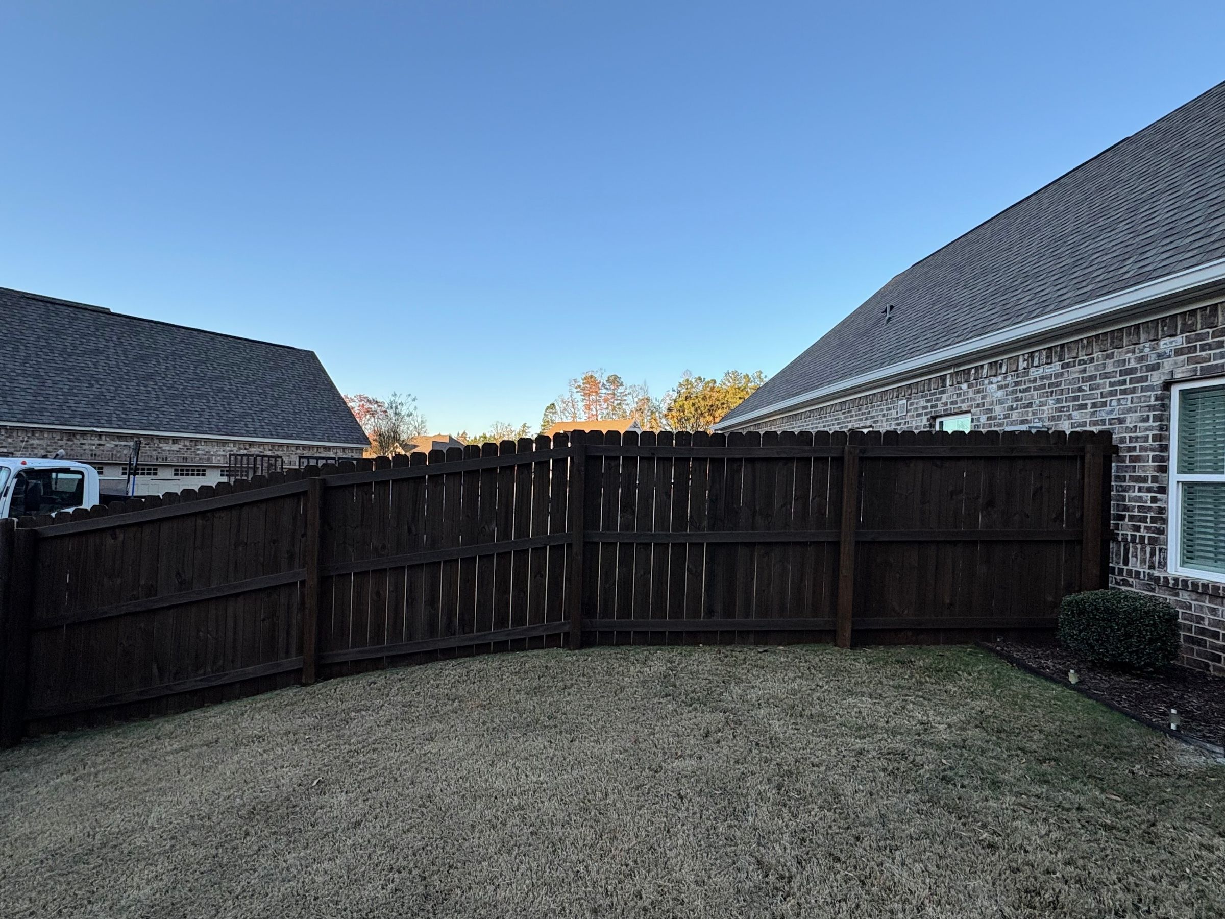 Fence stain Auburn, Al