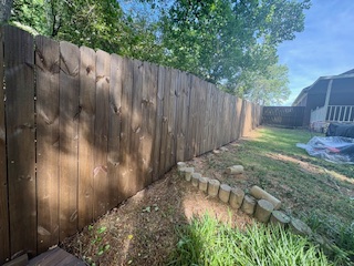 Deck, fence and bridge stained & sealed (Walnut) Columbus, Ga