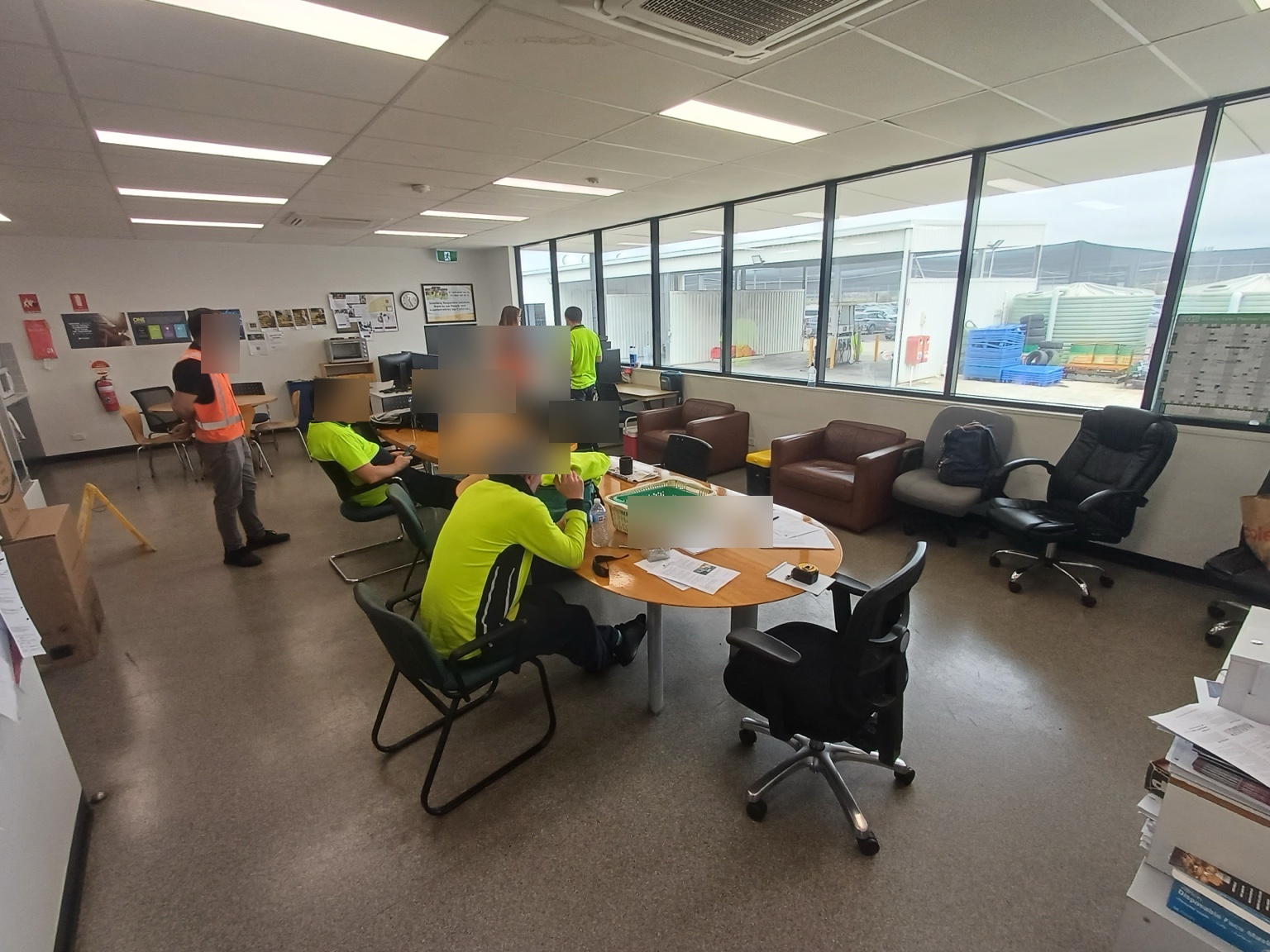 Old lunchroom layout