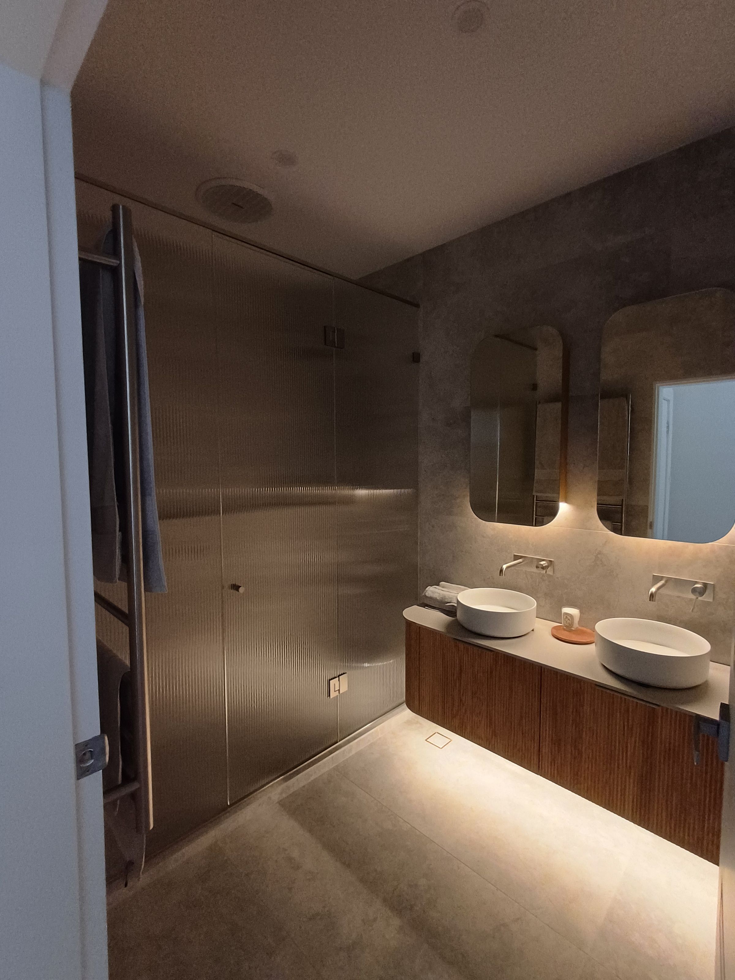 New Bathroom view from Entry