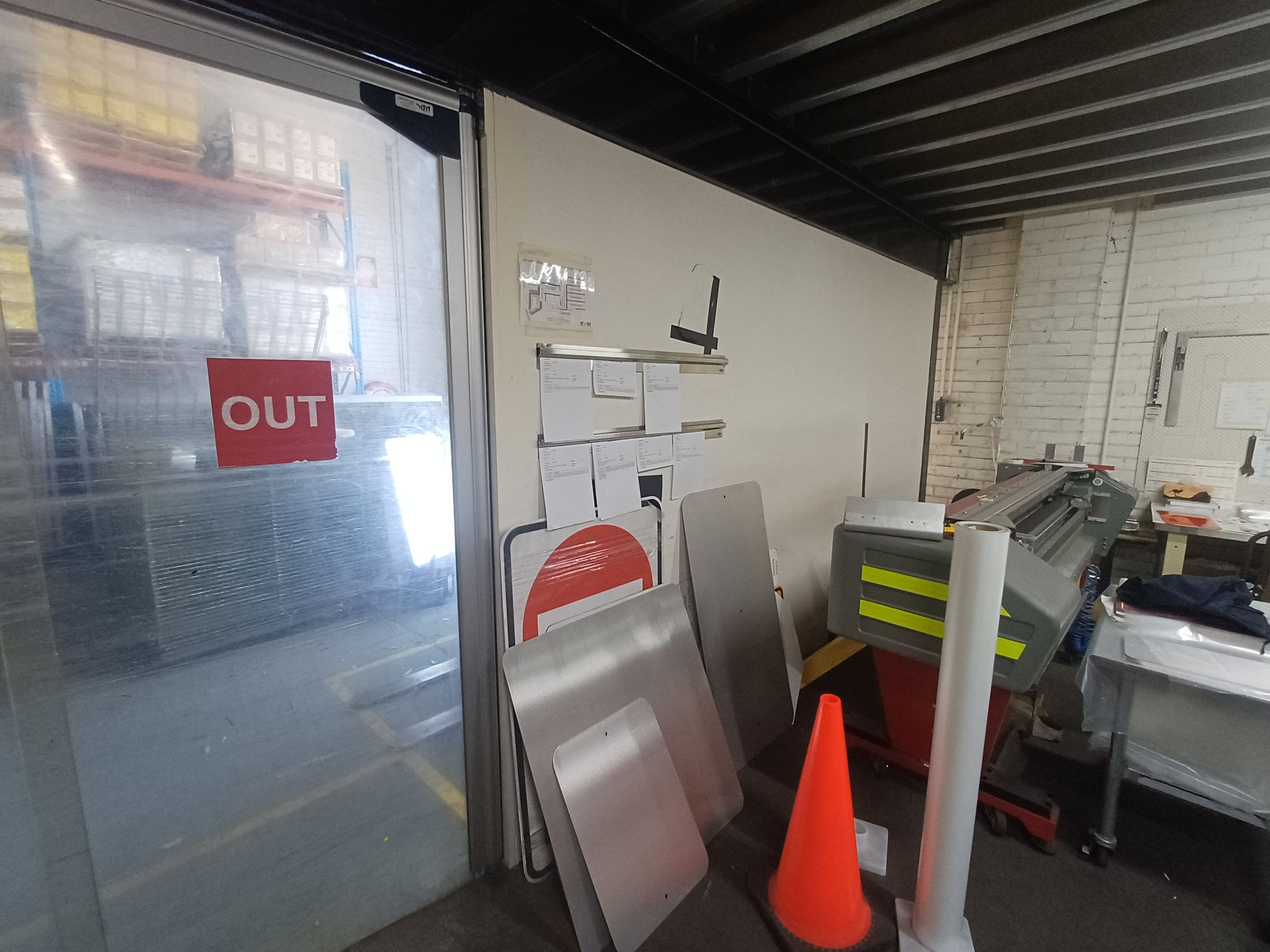 Before - inside room.