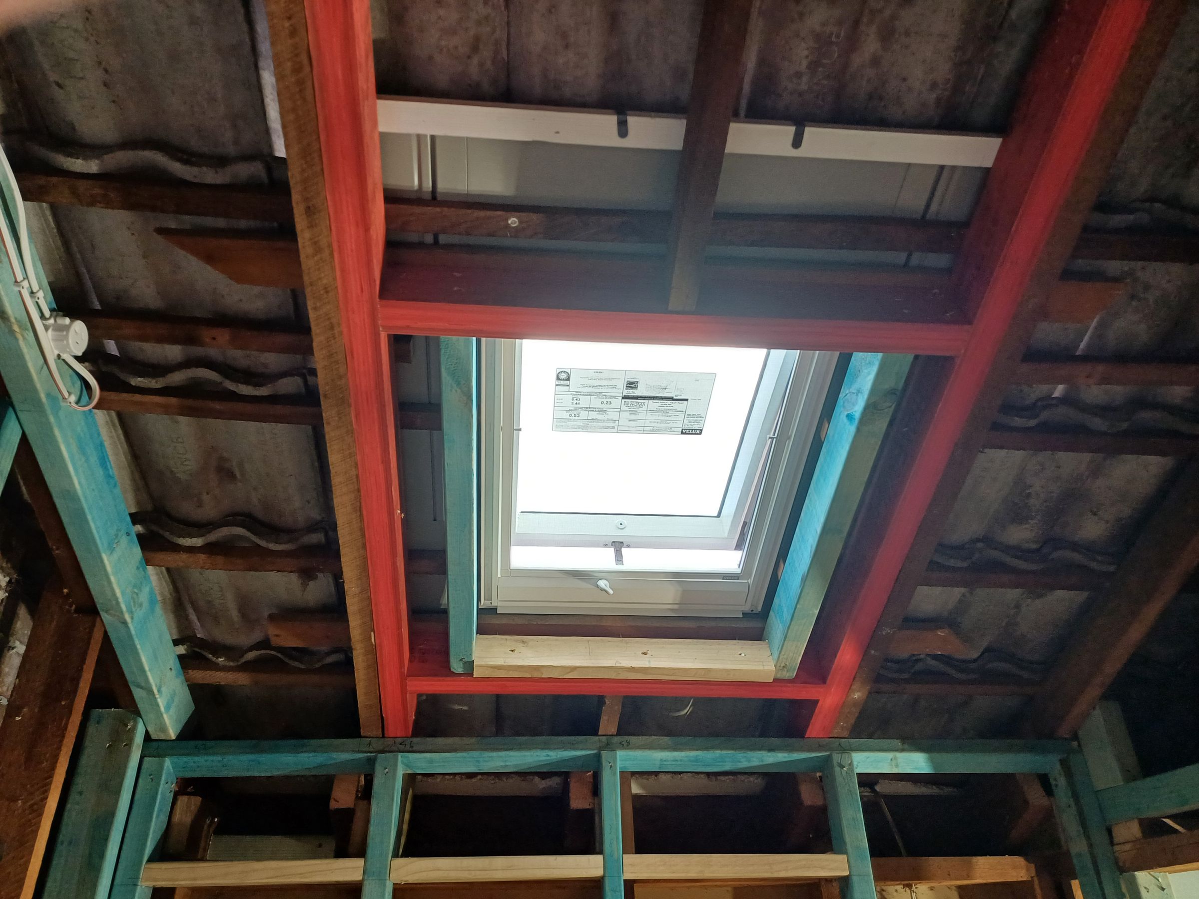 New Velux Skylight to brighten office space