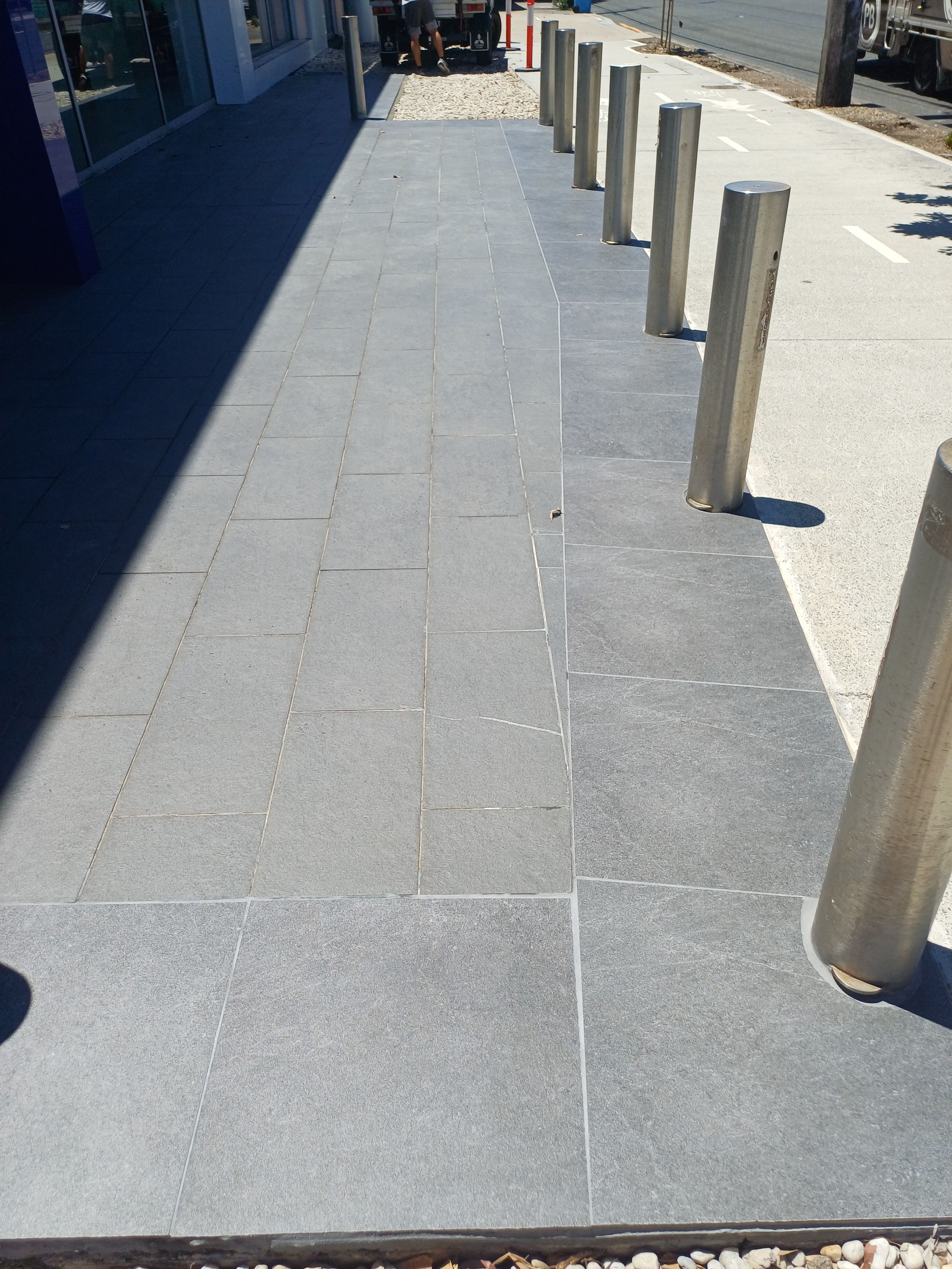 After - Solution of New border tiles installed