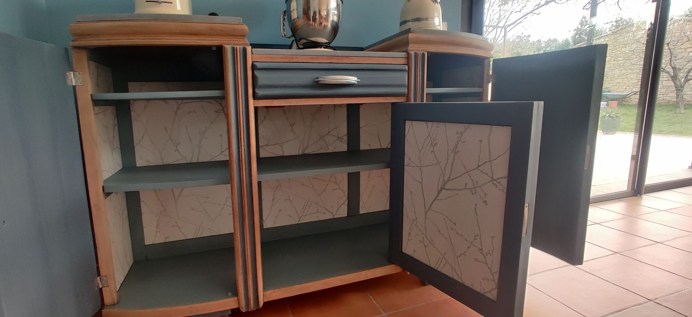 relooking buffet art déco