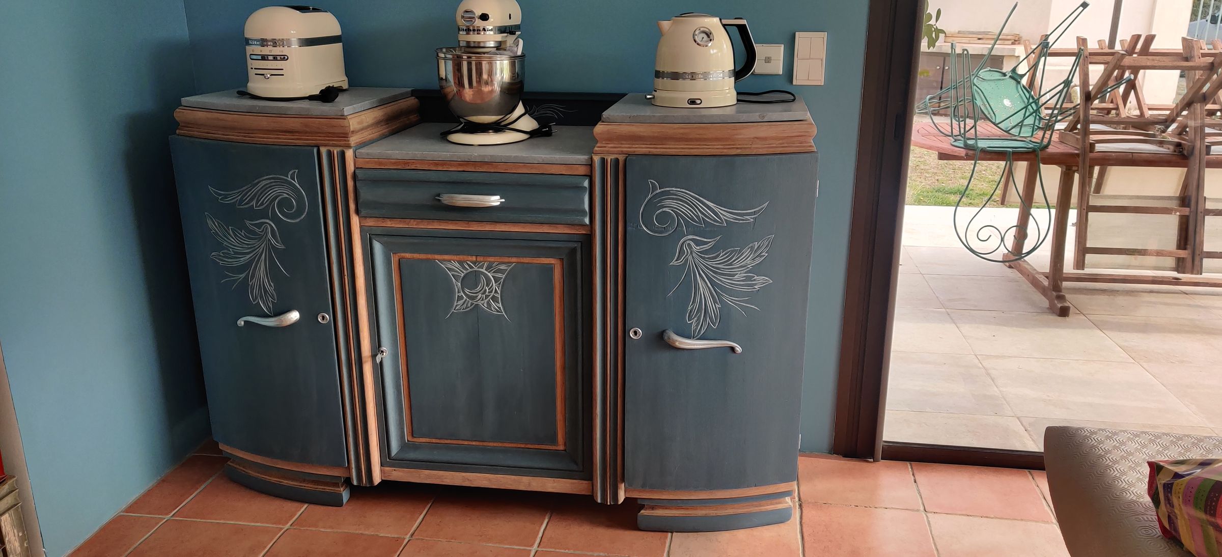 relooking buffet art déco