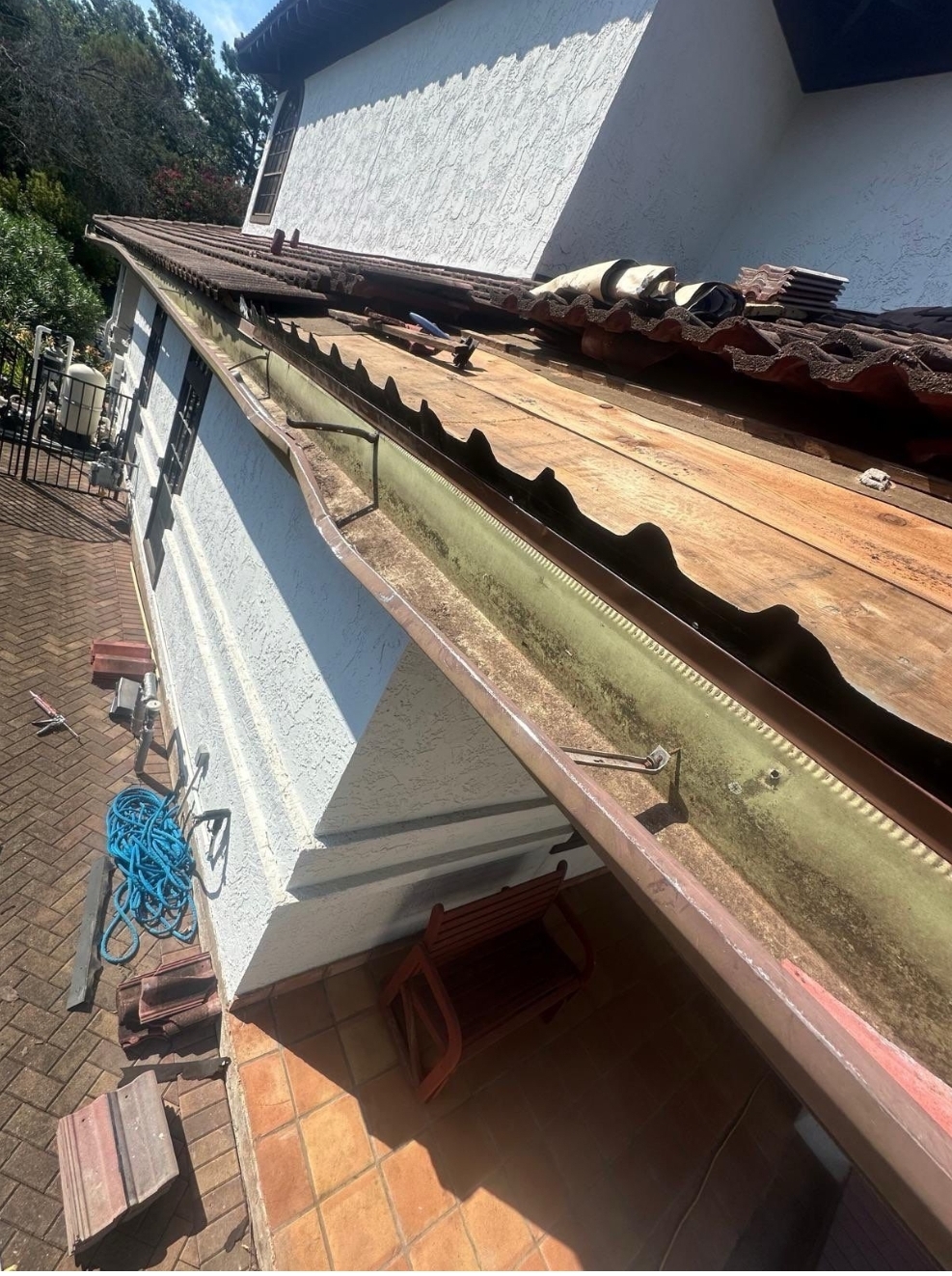 Tile Damage Roof Repair 