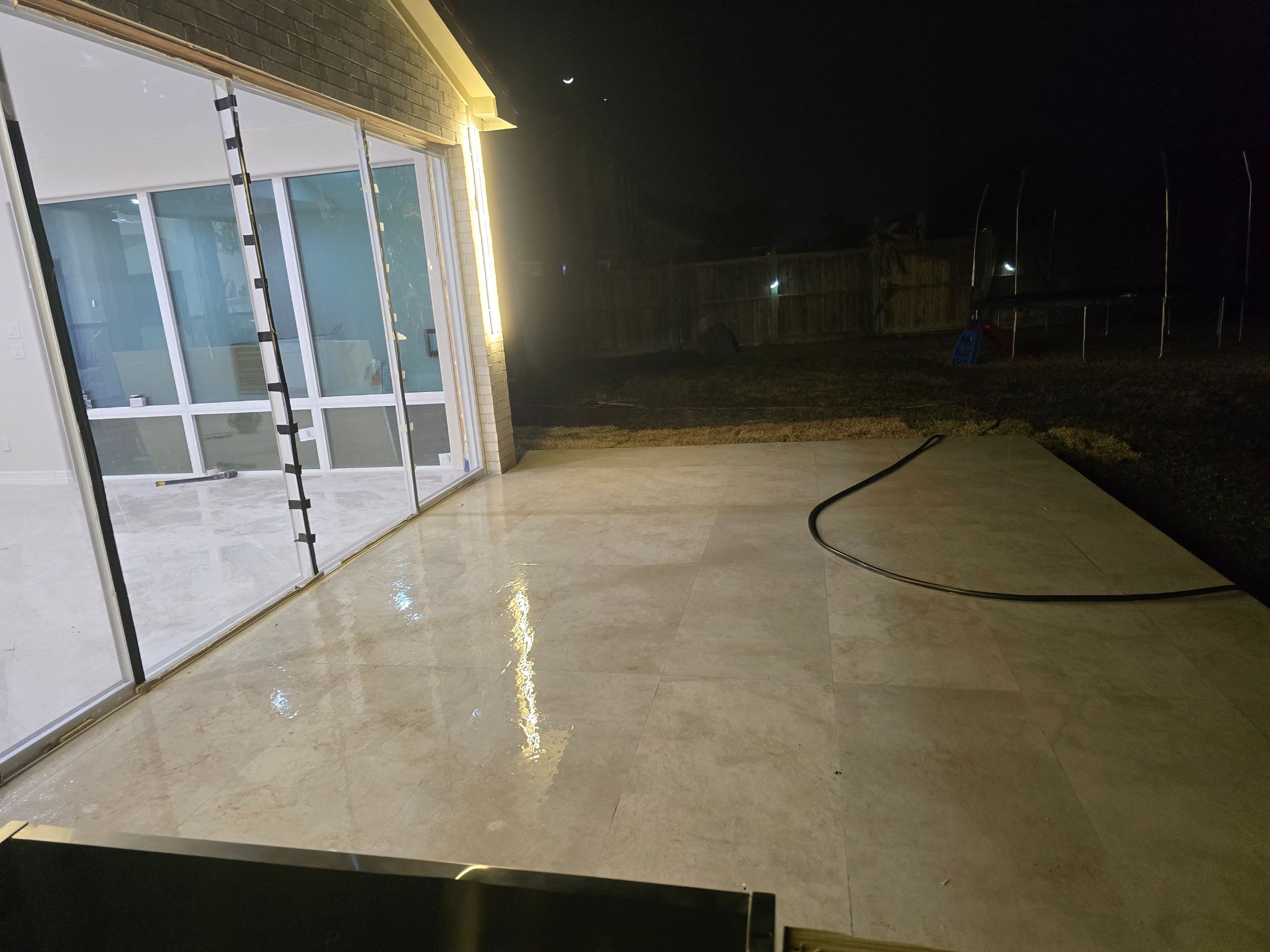 Exterior Tile Install 