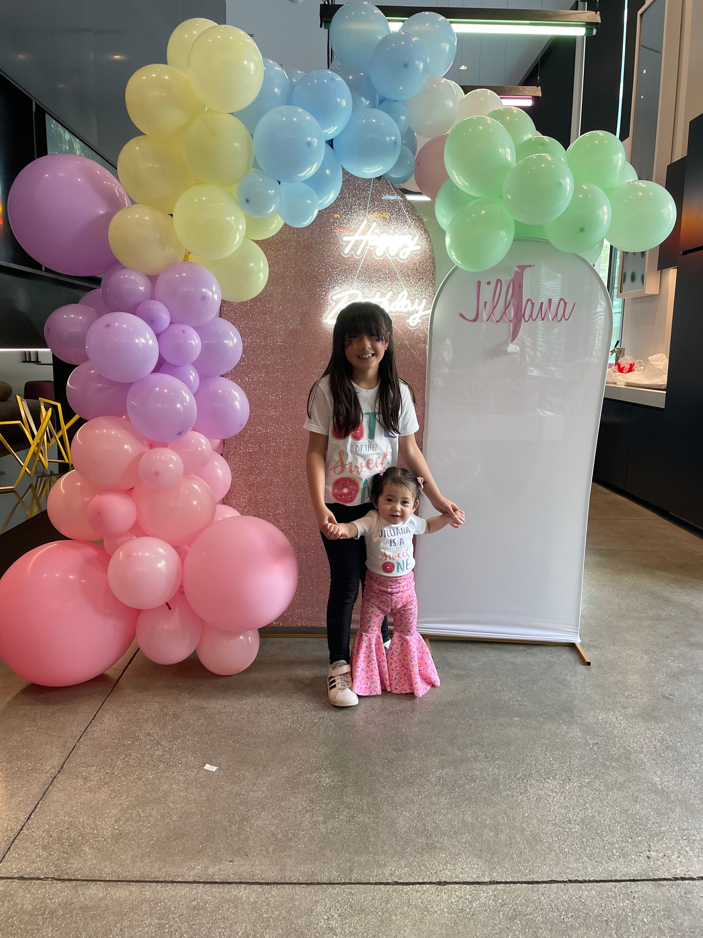 Pastel theme birthday party 
