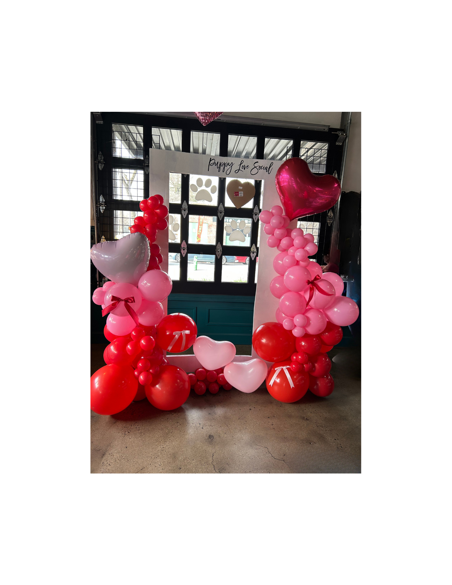 Kissing Booth Backdrop